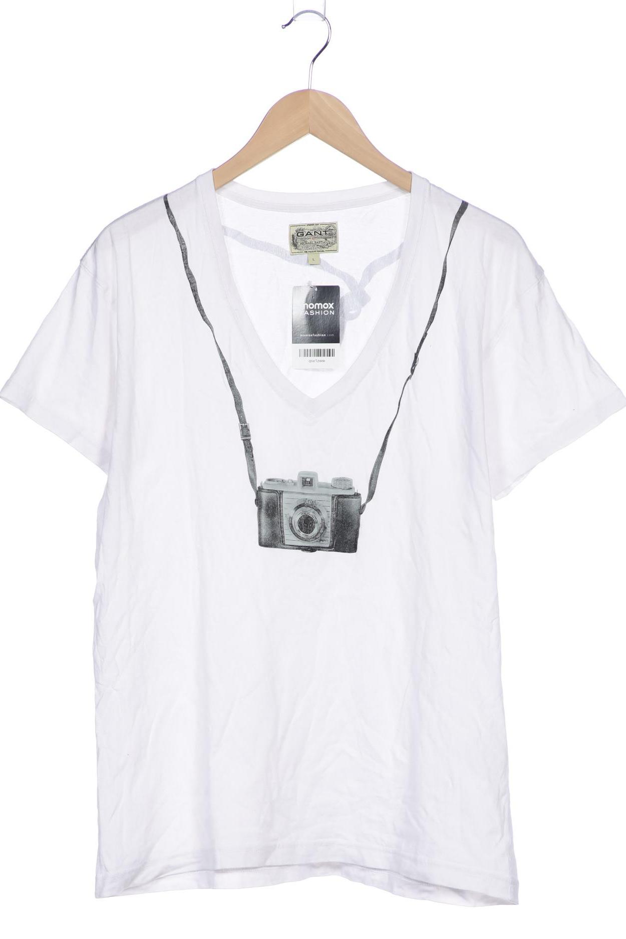 

Gant Damen T-Shirt, weiß, Gr. 42