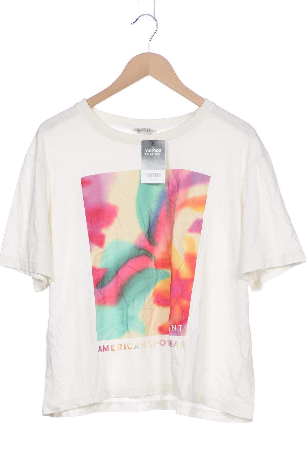 

Gant Damen T-Shirt, cremeweiß, Gr. 46