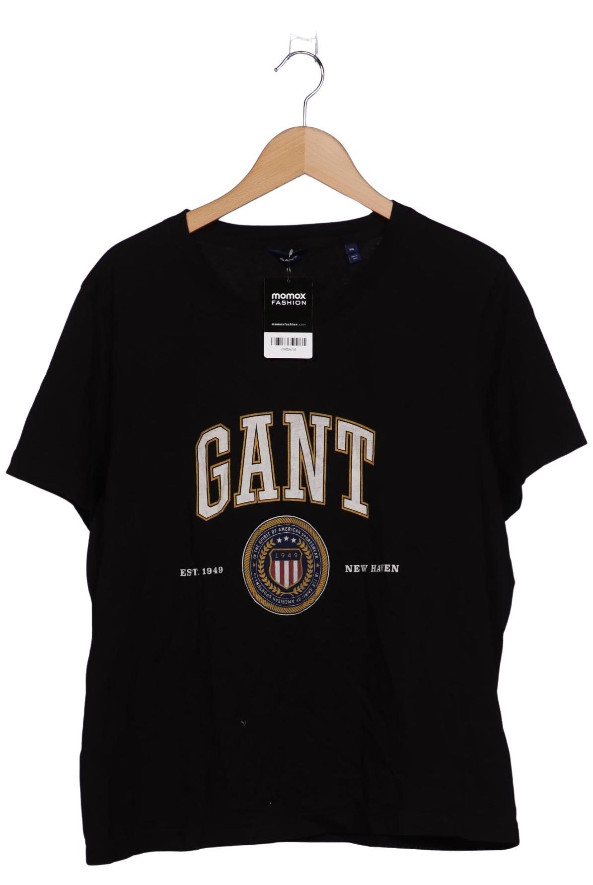 

Gant Damen T-Shirt, schwarz, Gr. 46