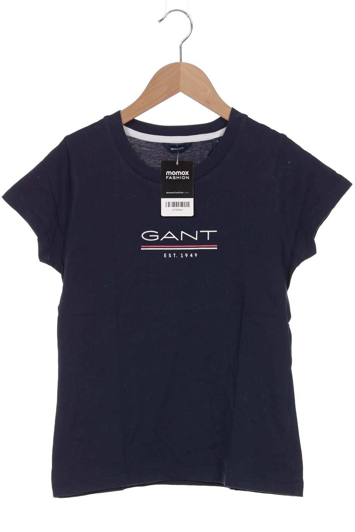 

Gant Damen T-Shirt, marineblau, Gr. 36