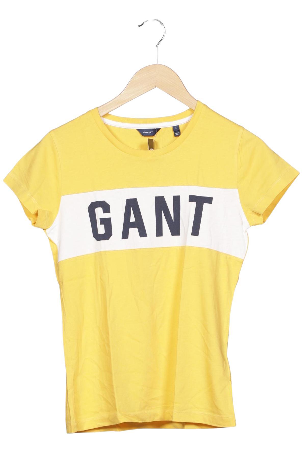 

Gant Damen T-Shirt, gelb, Gr. 36