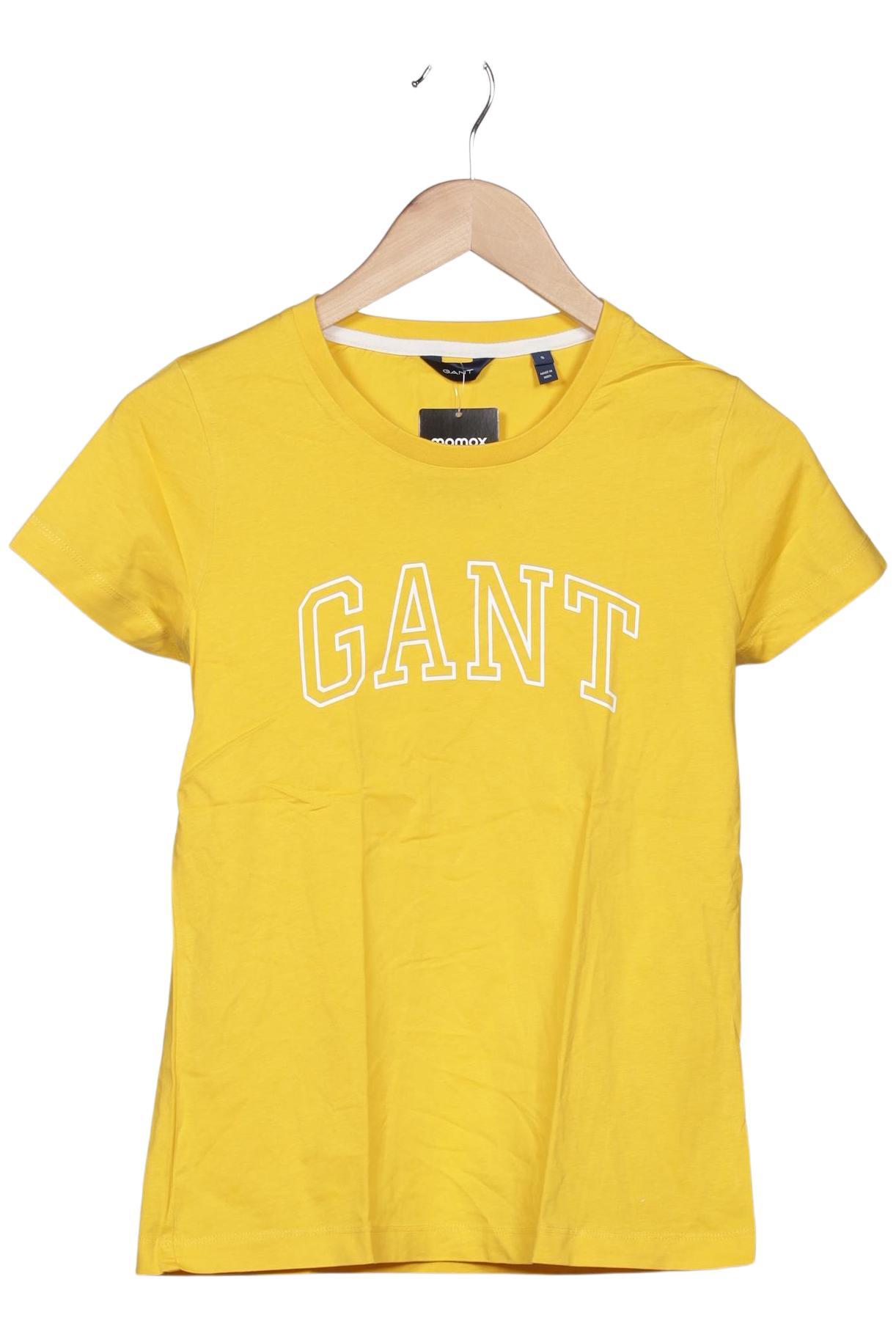 

Gant Damen T-Shirt, gelb, Gr. 36