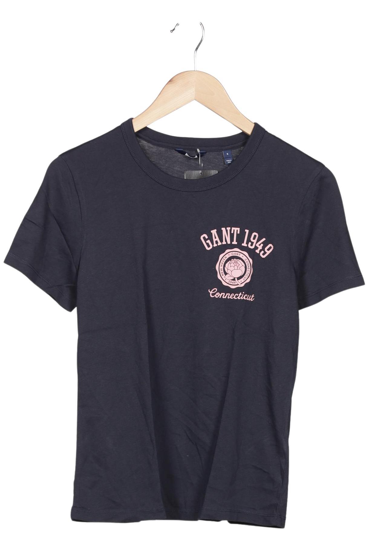 

Gant Damen T-Shirt, marineblau, Gr. 36