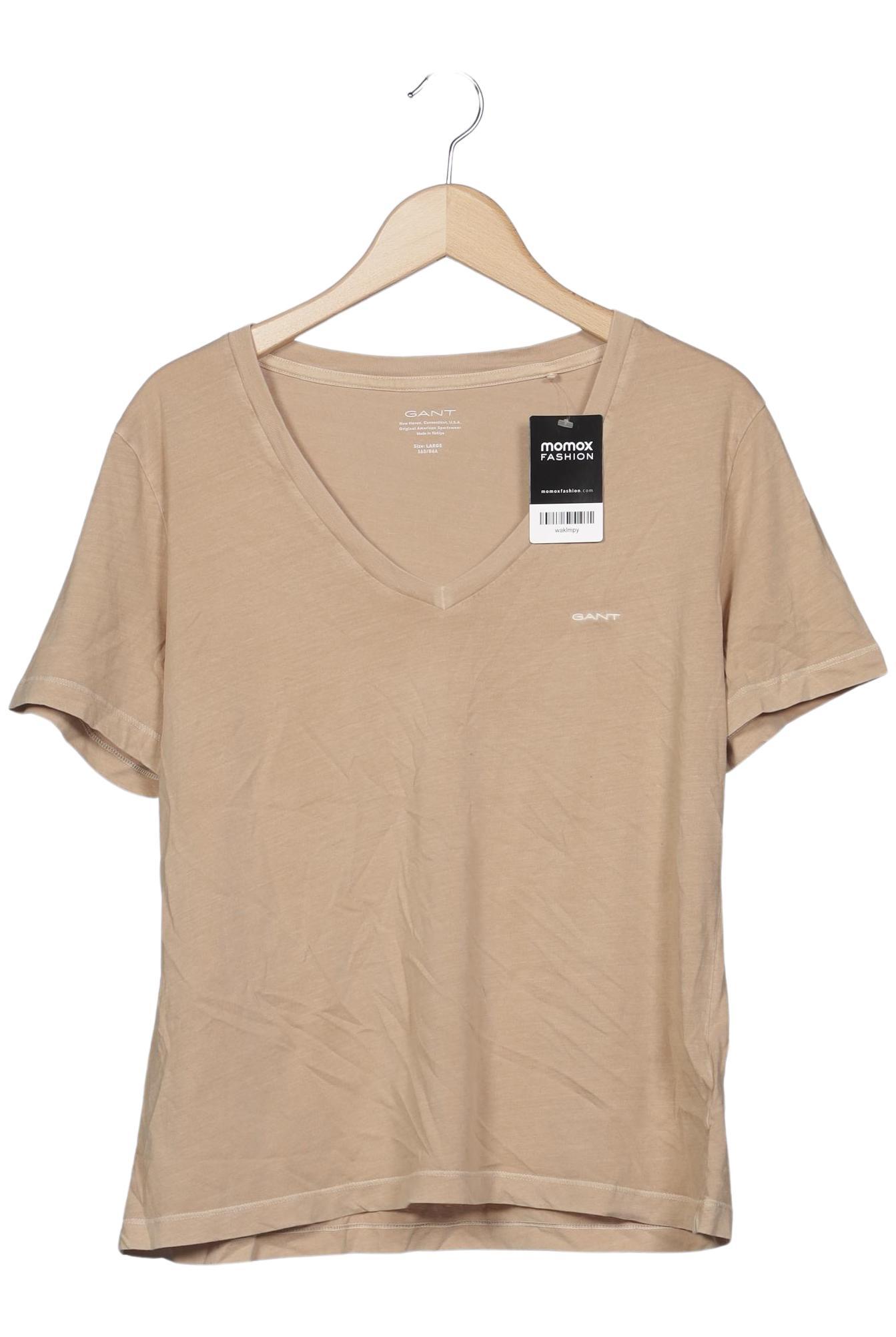 

Gant Damen T-Shirt, beige, Gr. 42
