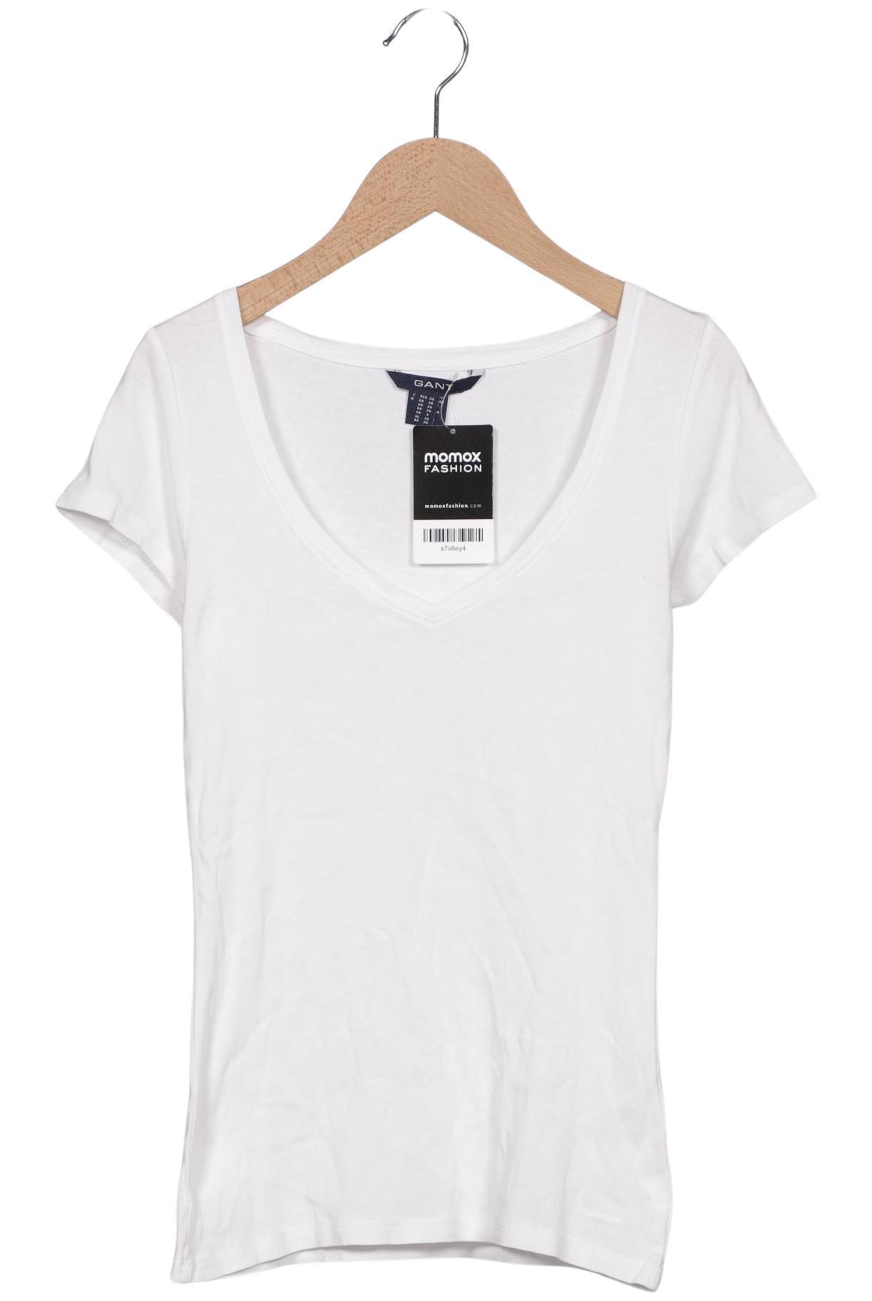 

Gant Damen T-Shirt, weiß, Gr. 34
