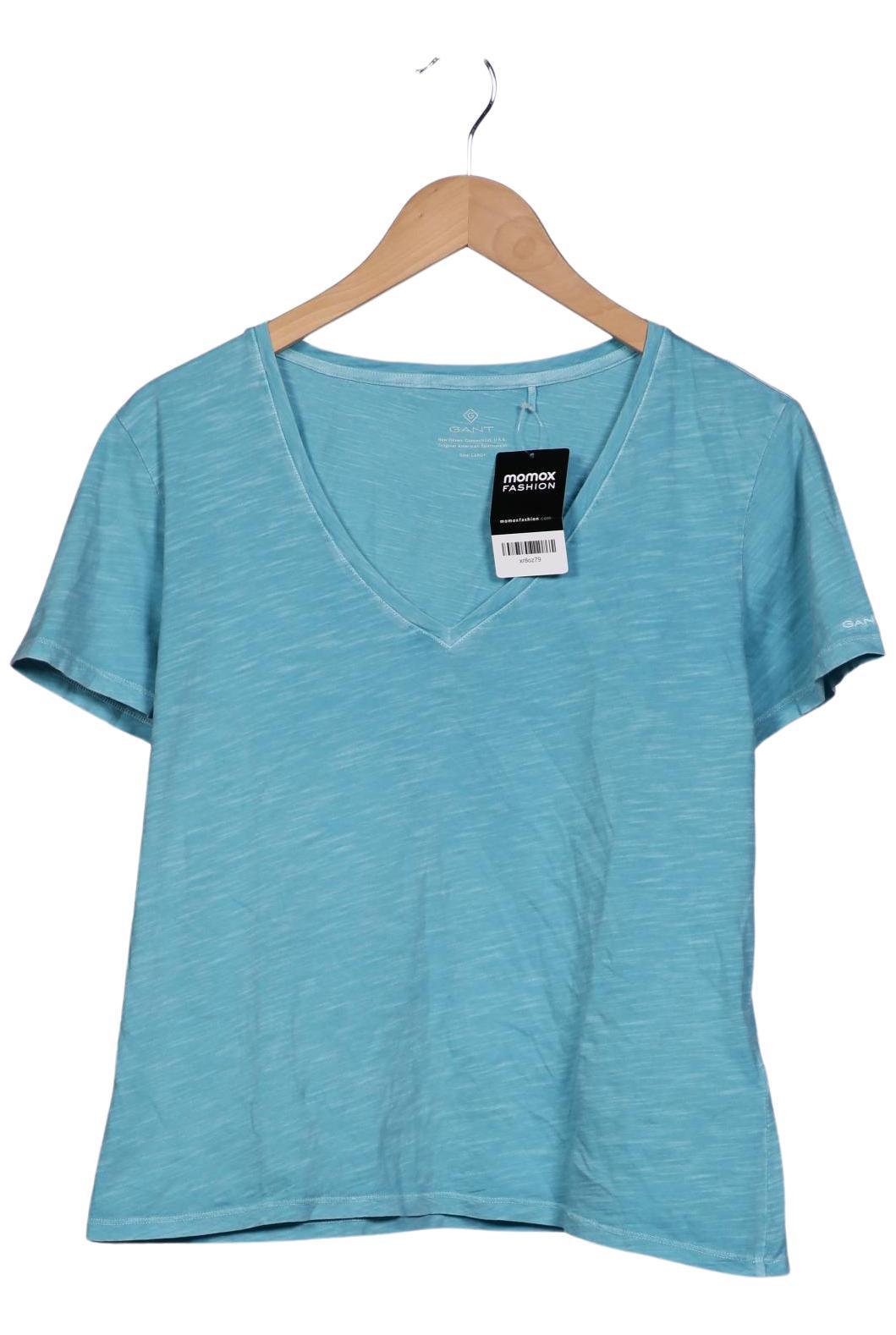 

Gant Damen T-Shirt, blau, Gr. 42