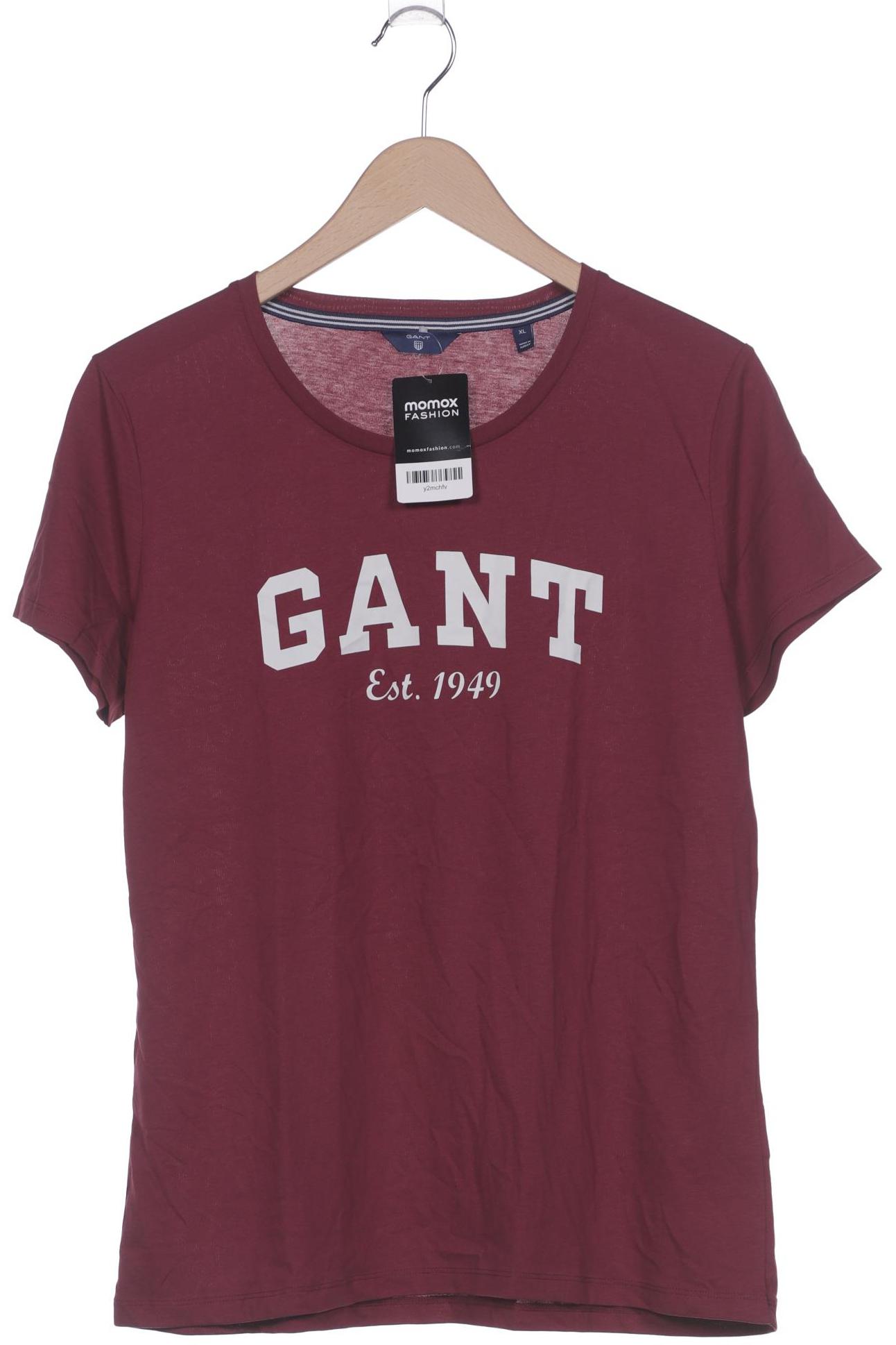 

Gant Damen T-Shirt, bordeaux, Gr. 44