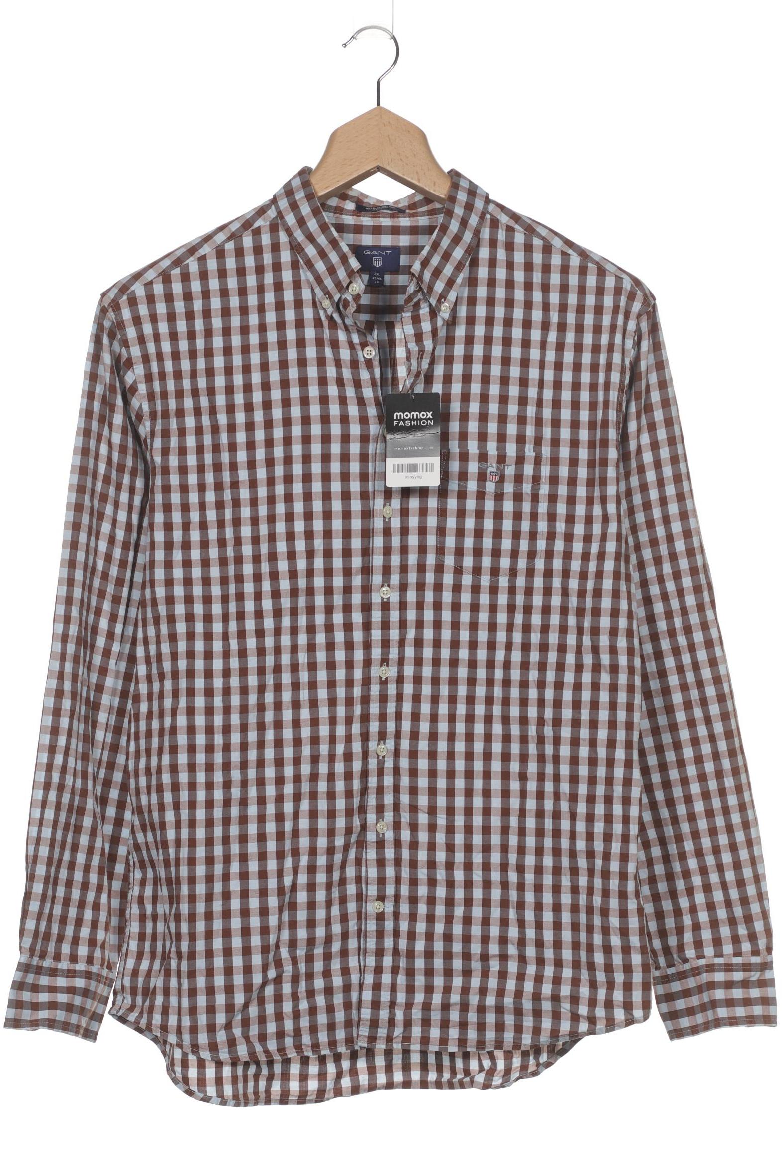

Gant Herren Hemd, braun, Gr. 56