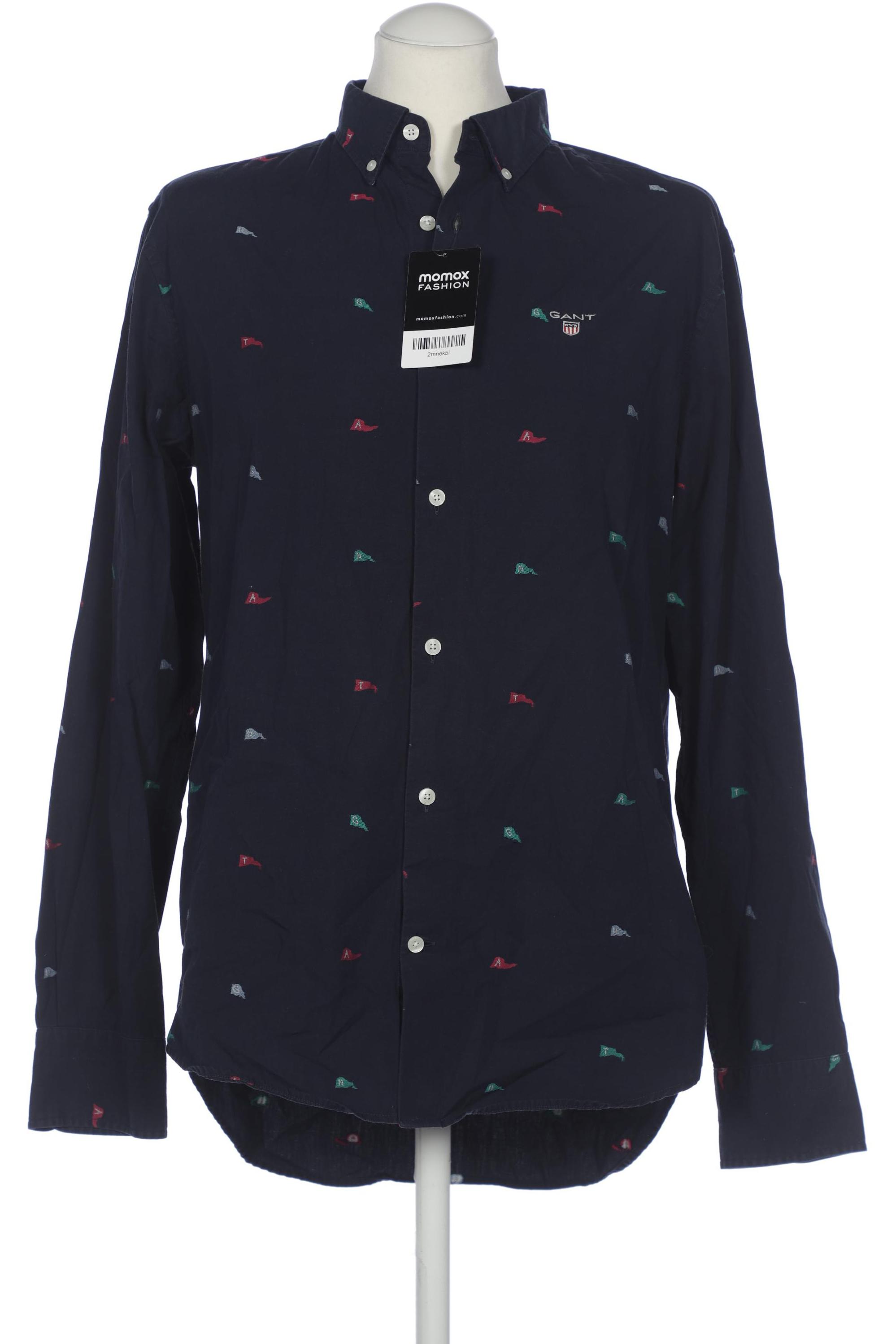 

Gant Herren Hemd, marineblau, Gr. 48