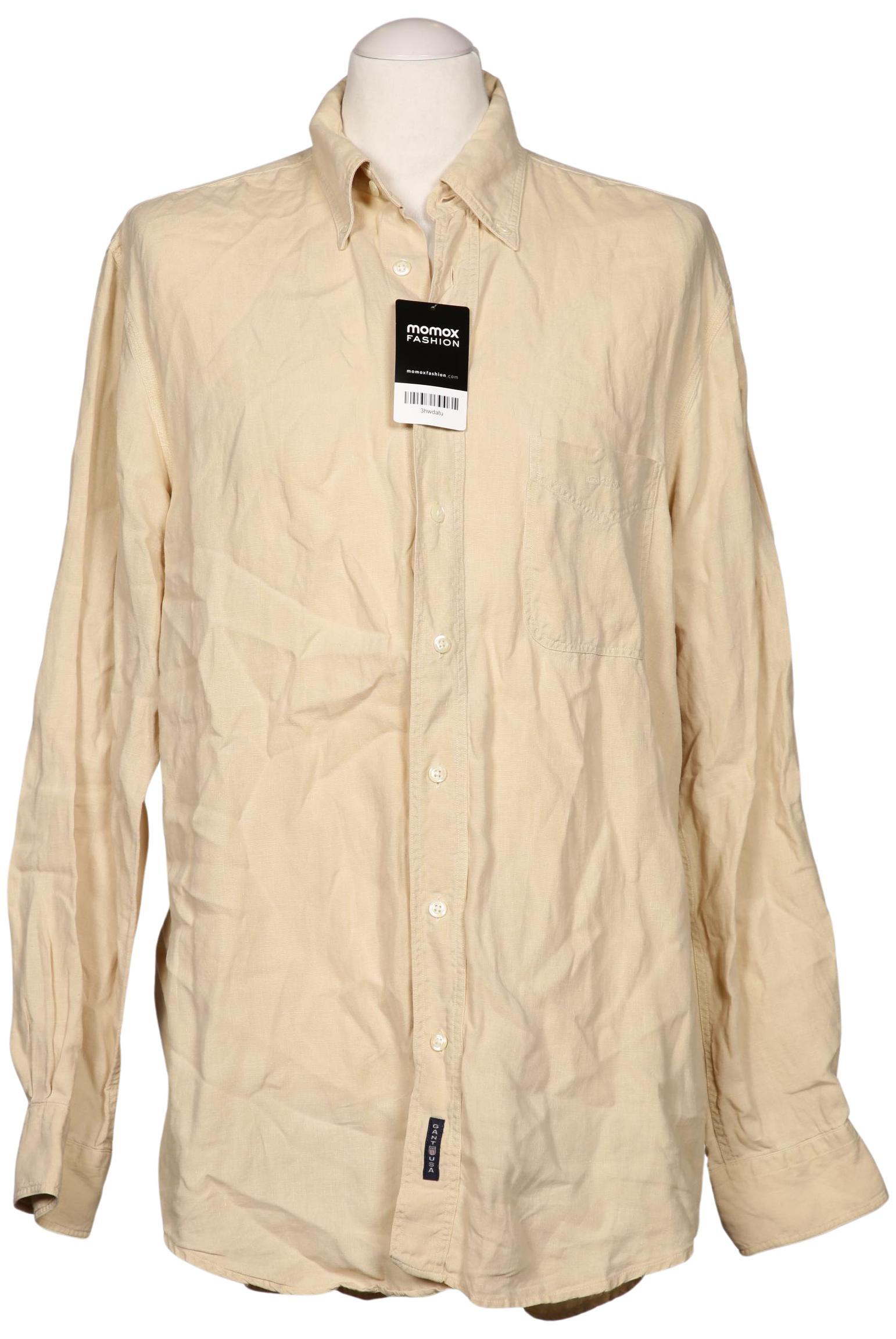 

Gant Herren Hemd, beige, Gr. 52