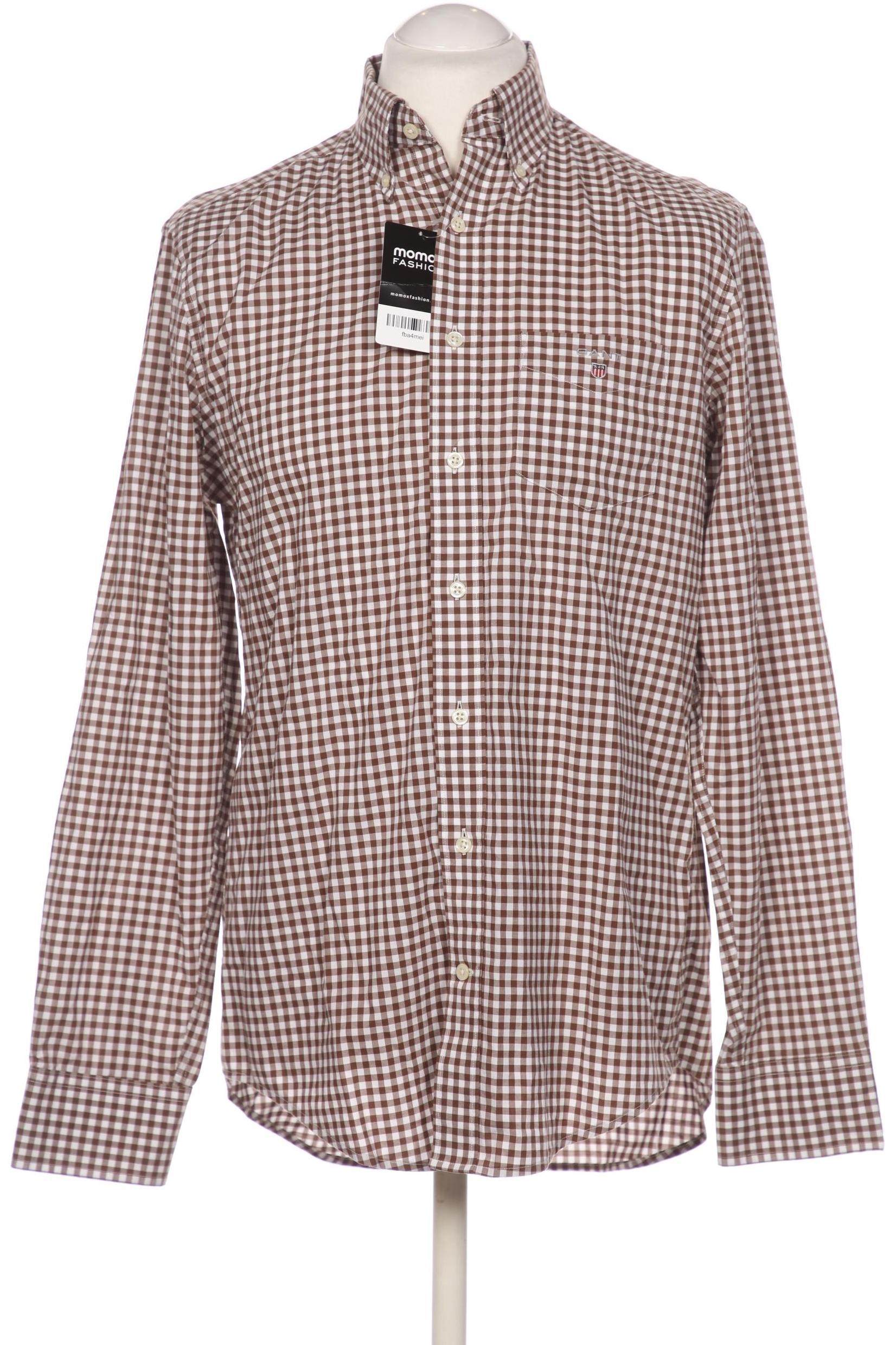 

Gant Herren Hemd, braun, Gr. 48