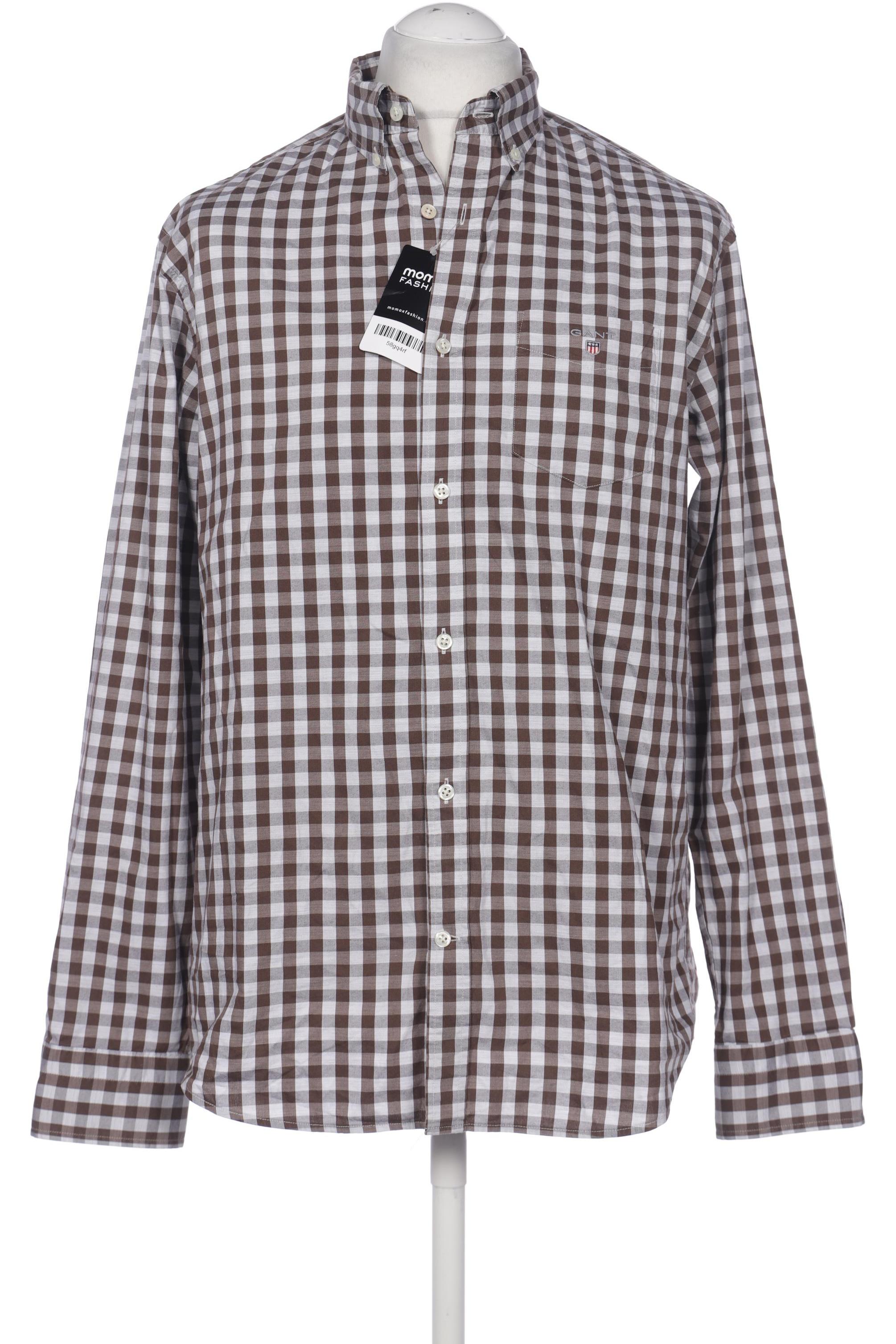 

Gant Herren Hemd, braun, Gr. 52