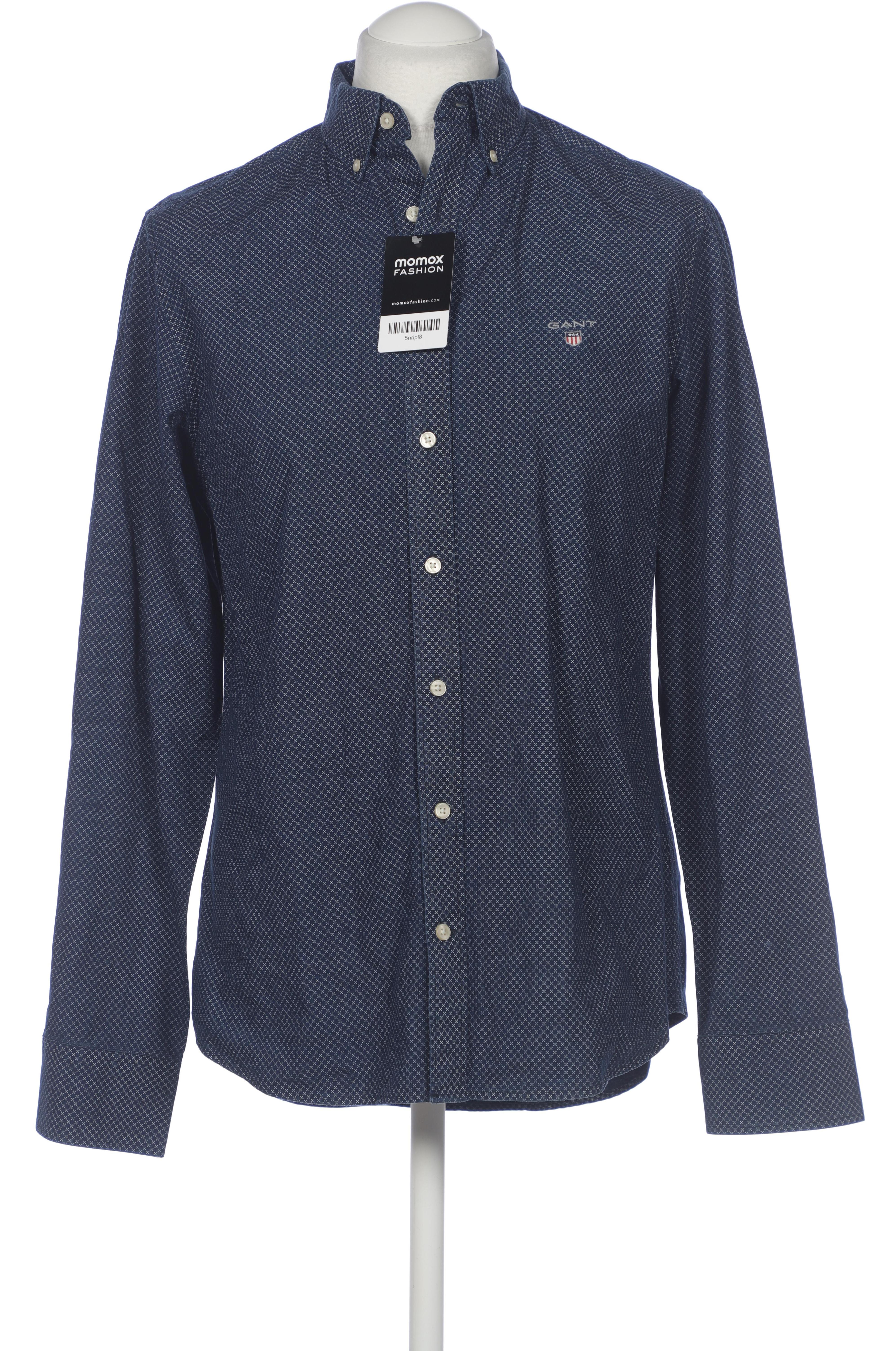 

Gant Herren Hemd, marineblau, Gr. 52