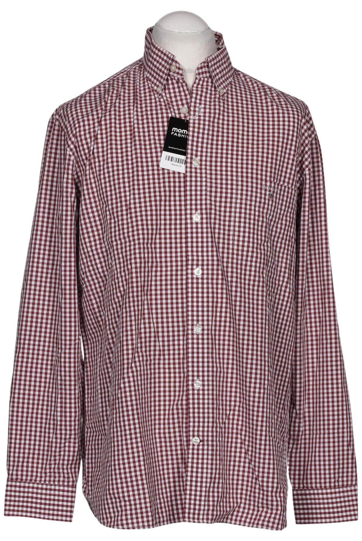 

Gant Herren Hemd, bordeaux, Gr. 52