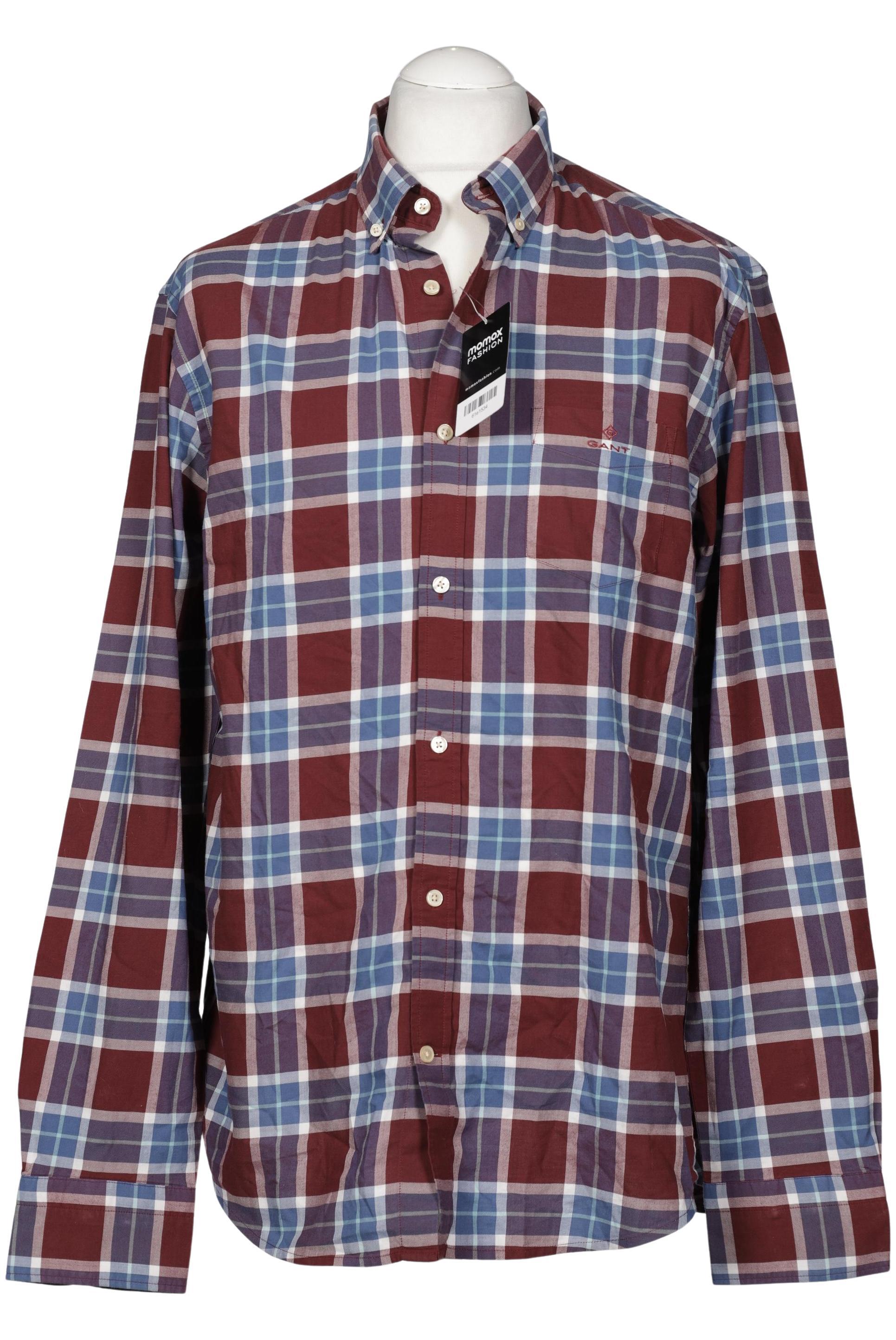 

Gant Herren Hemd, bordeaux, Gr. 52
