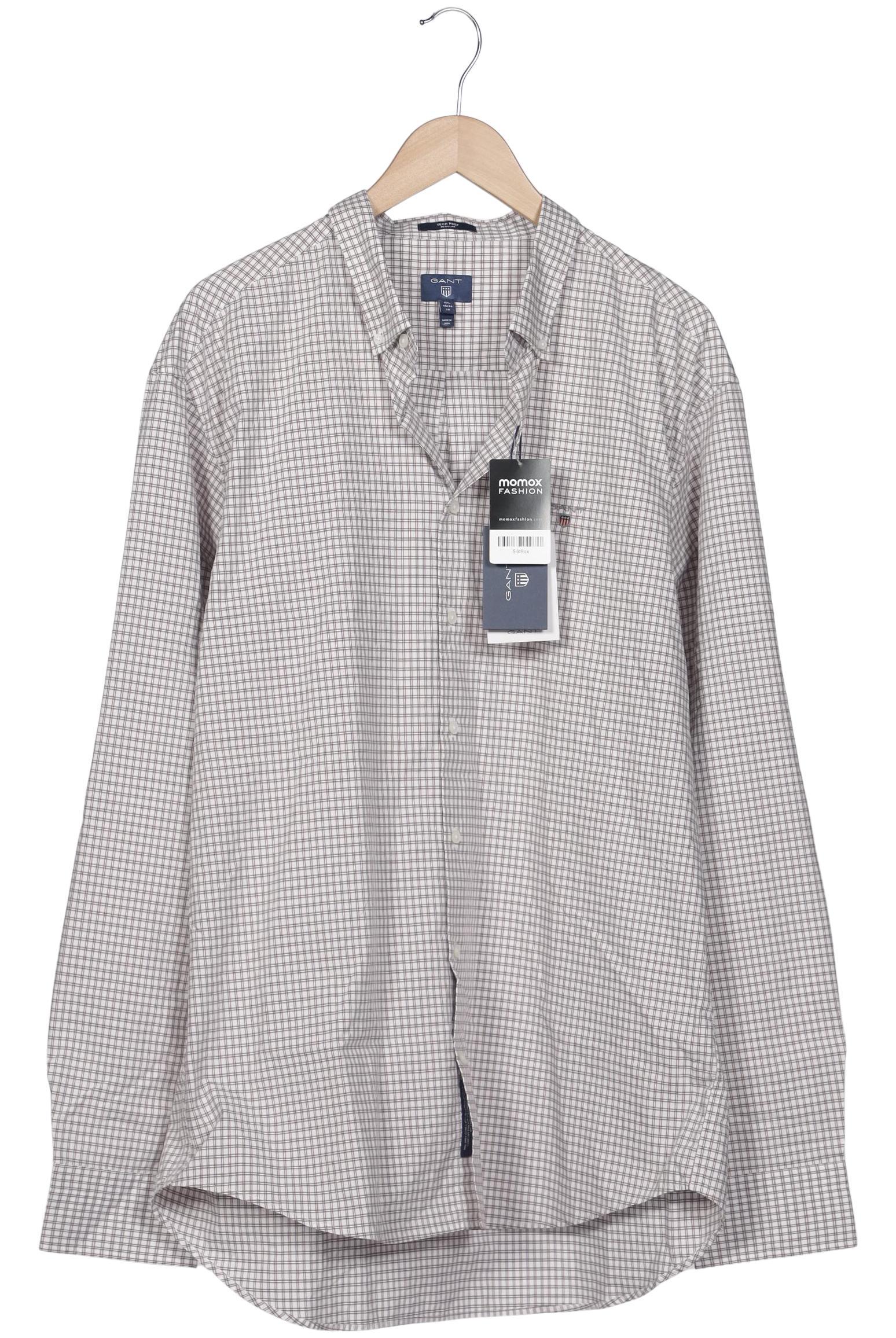 

Gant Herren Hemd, beige, Gr. 56