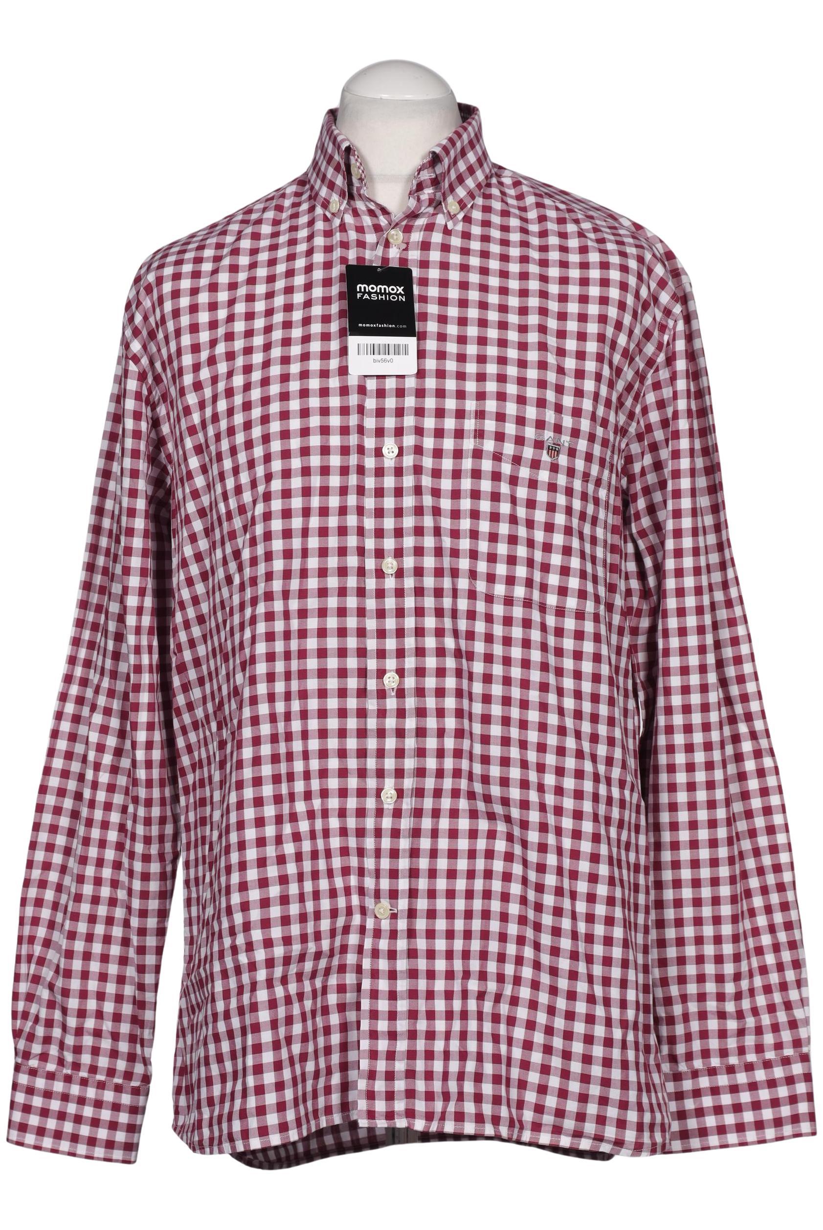 

Gant Herren Hemd, bordeaux, Gr. 52
