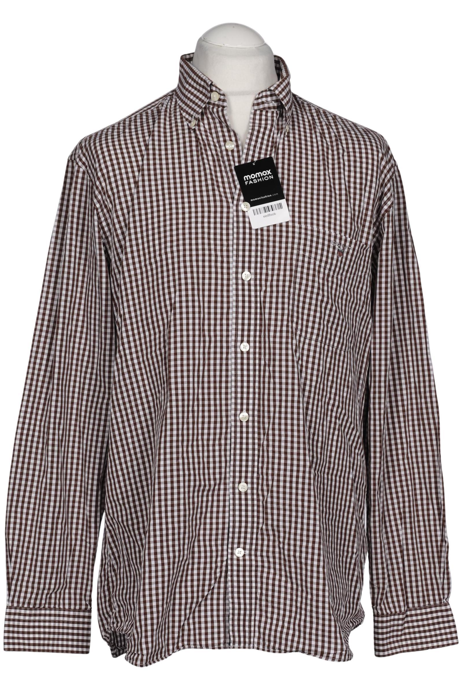 

Gant Herren Hemd, braun, Gr. 52