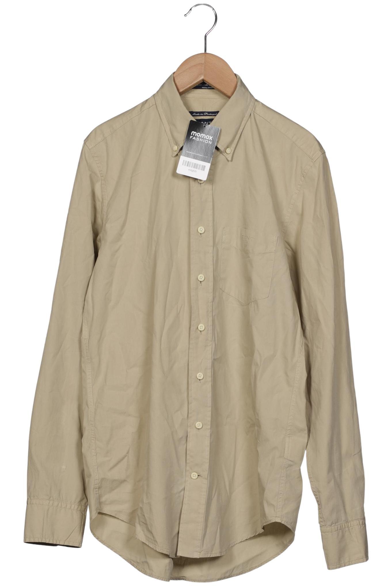 

Gant Herren Hemd, beige, Gr. 46