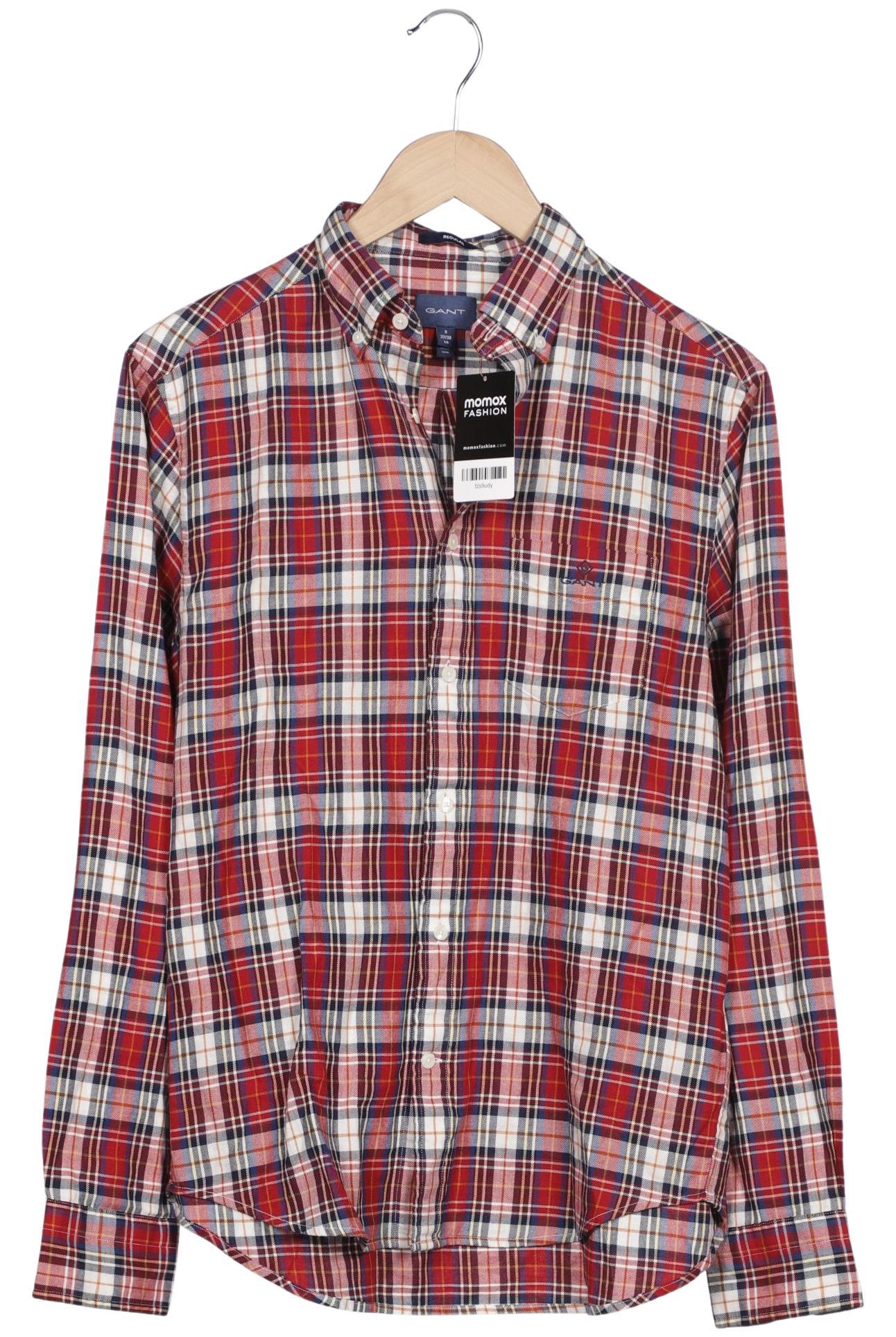 

Gant Herren Hemd, bordeaux, Gr. 44