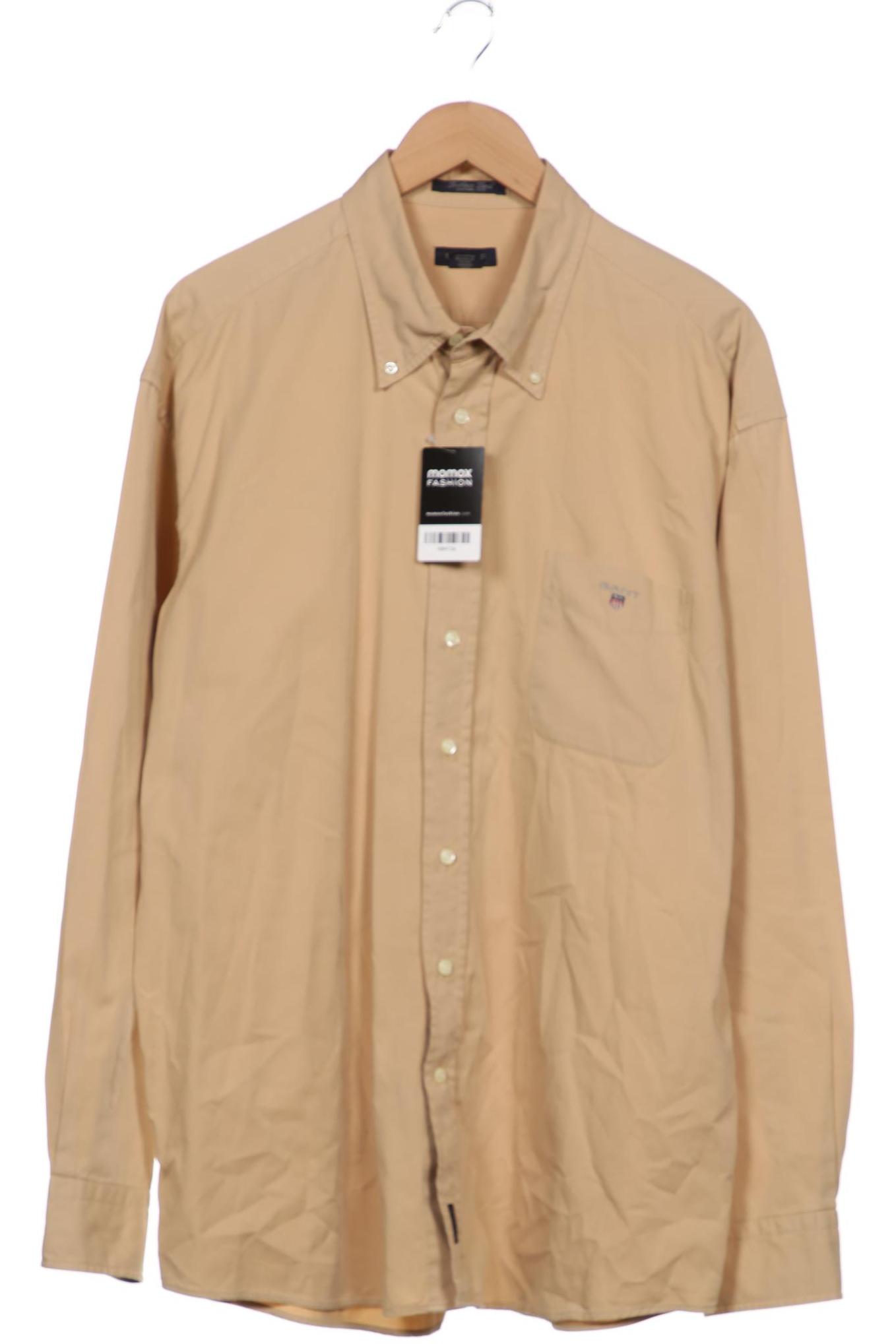 

Gant Herren Hemd, beige, Gr. 56