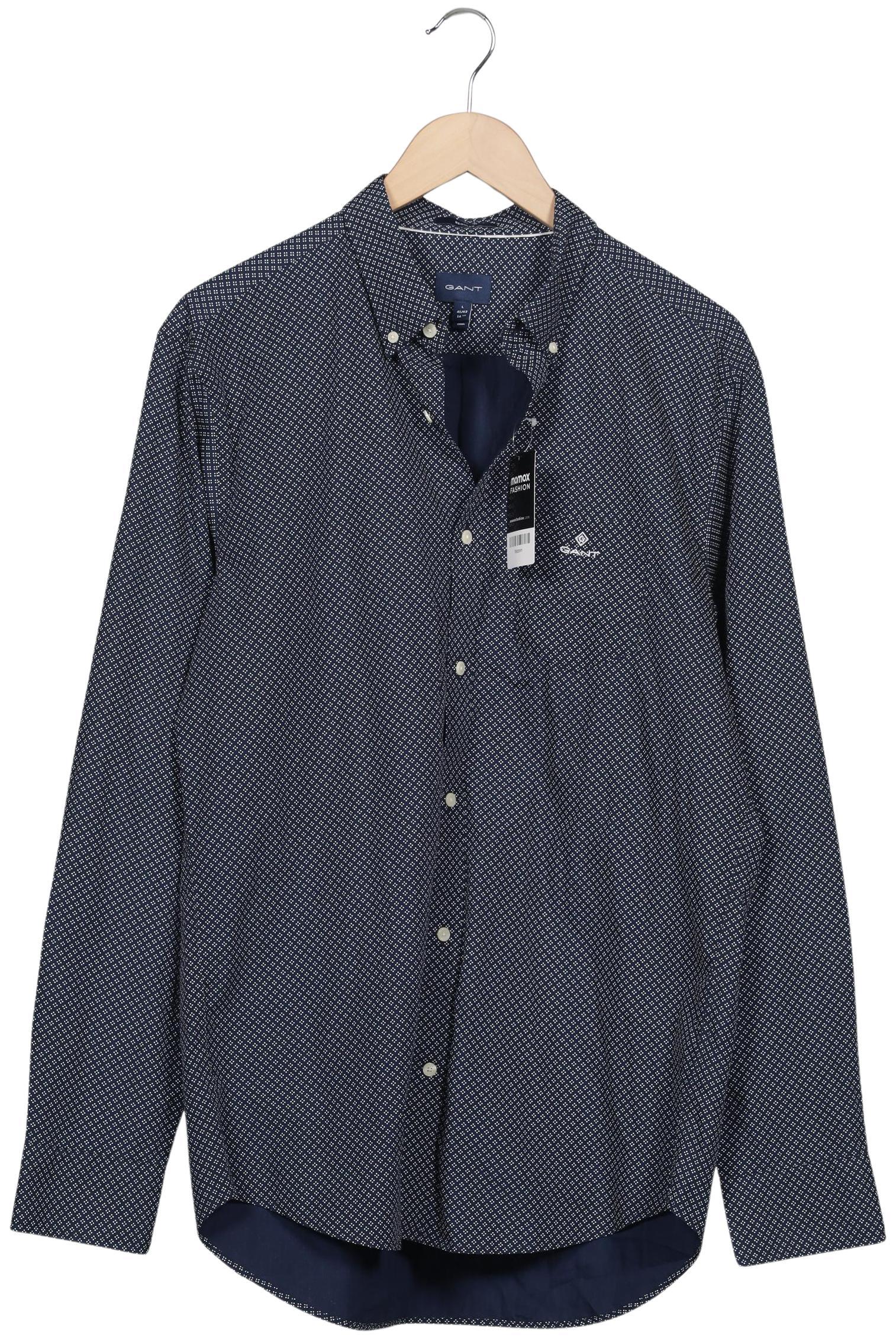 

Gant Herren Hemd, marineblau, Gr. 52