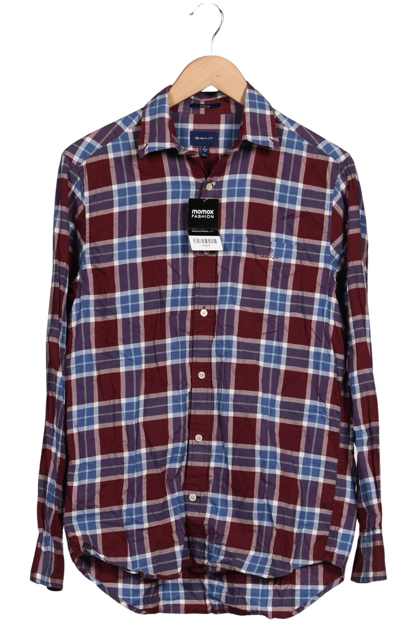 

Gant Herren Hemd, bordeaux, Gr. 44