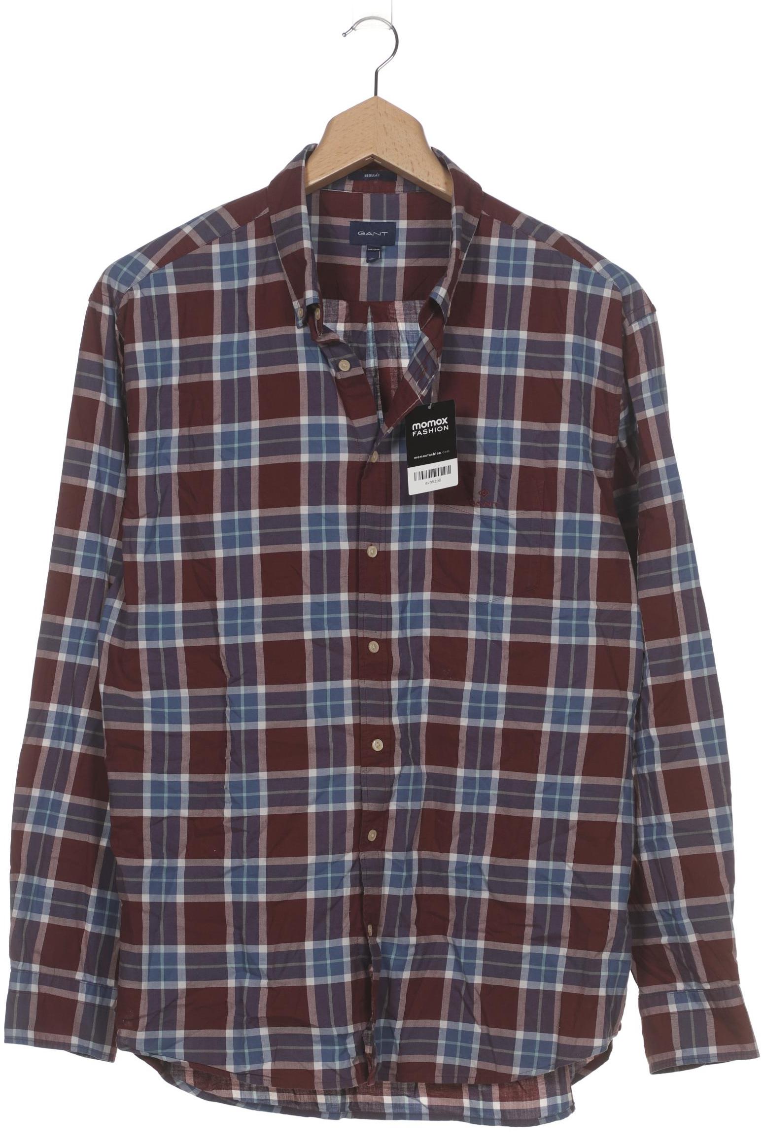 

Gant Herren Hemd, bordeaux, Gr. 58