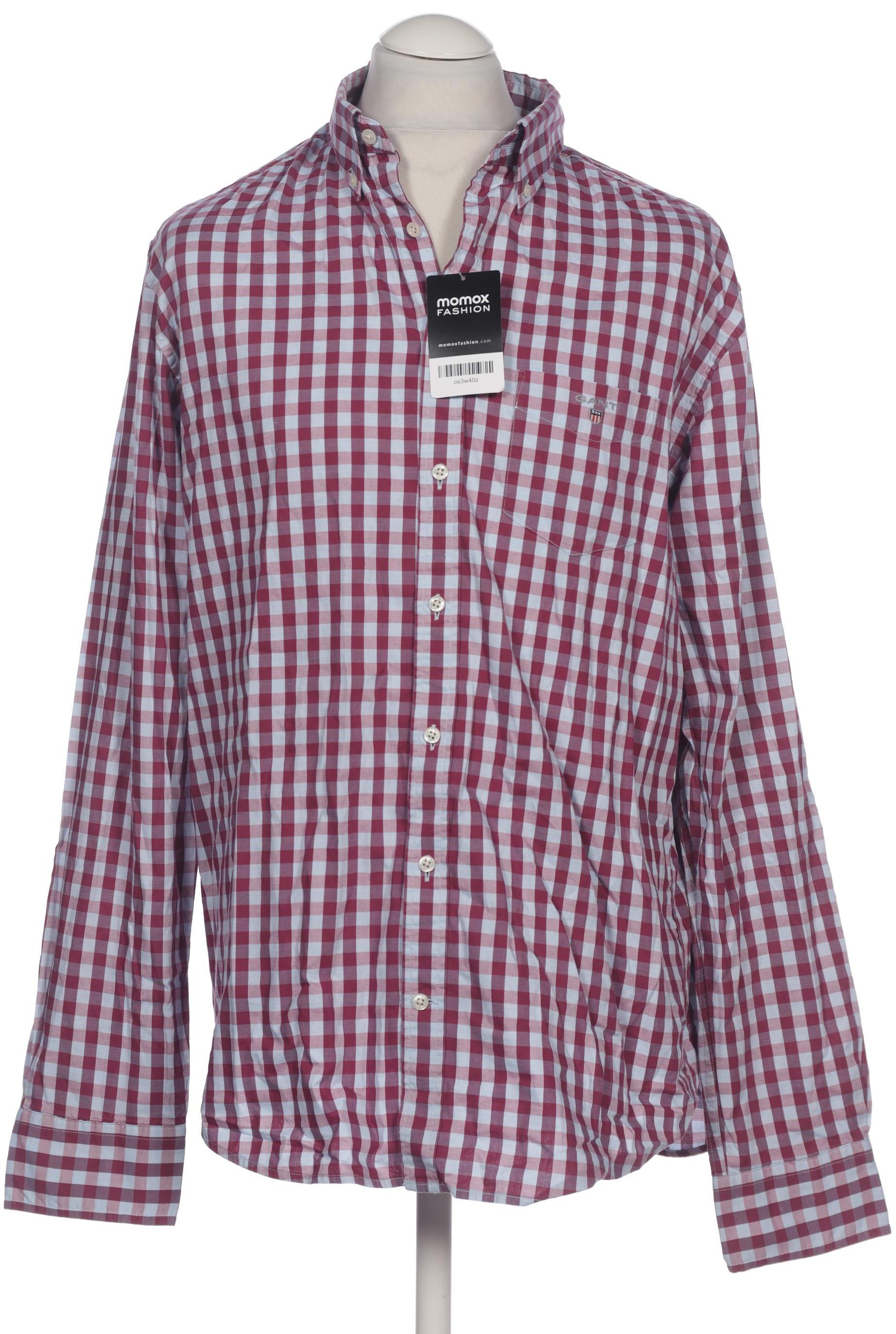 

Gant Herren Hemd, bordeaux, Gr. 54