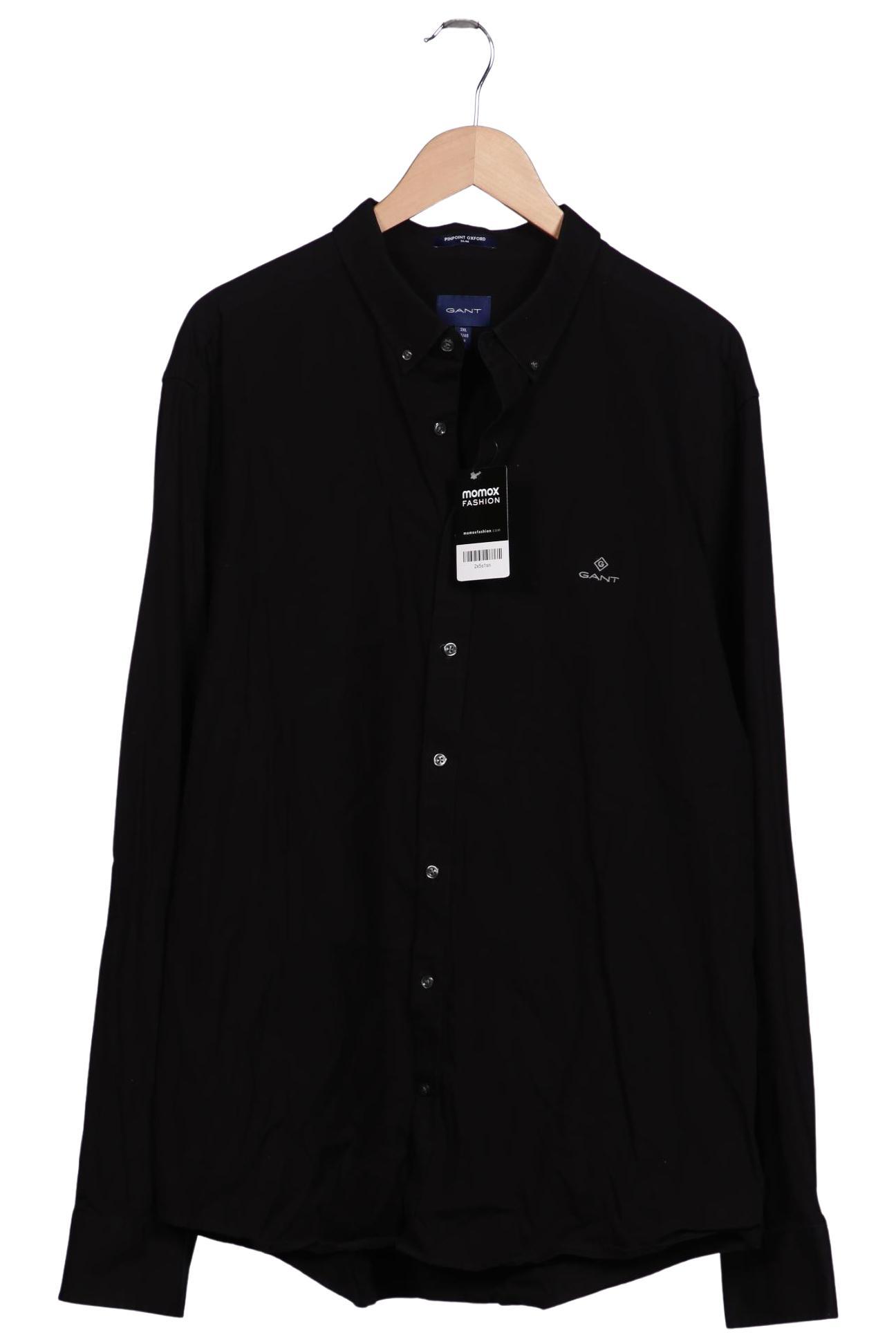 

Gant Herren Hemd, schwarz, Gr. 58