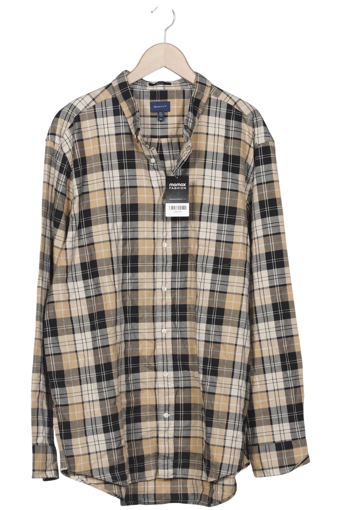 

Gant Herren Hemd, beige, Gr. 58