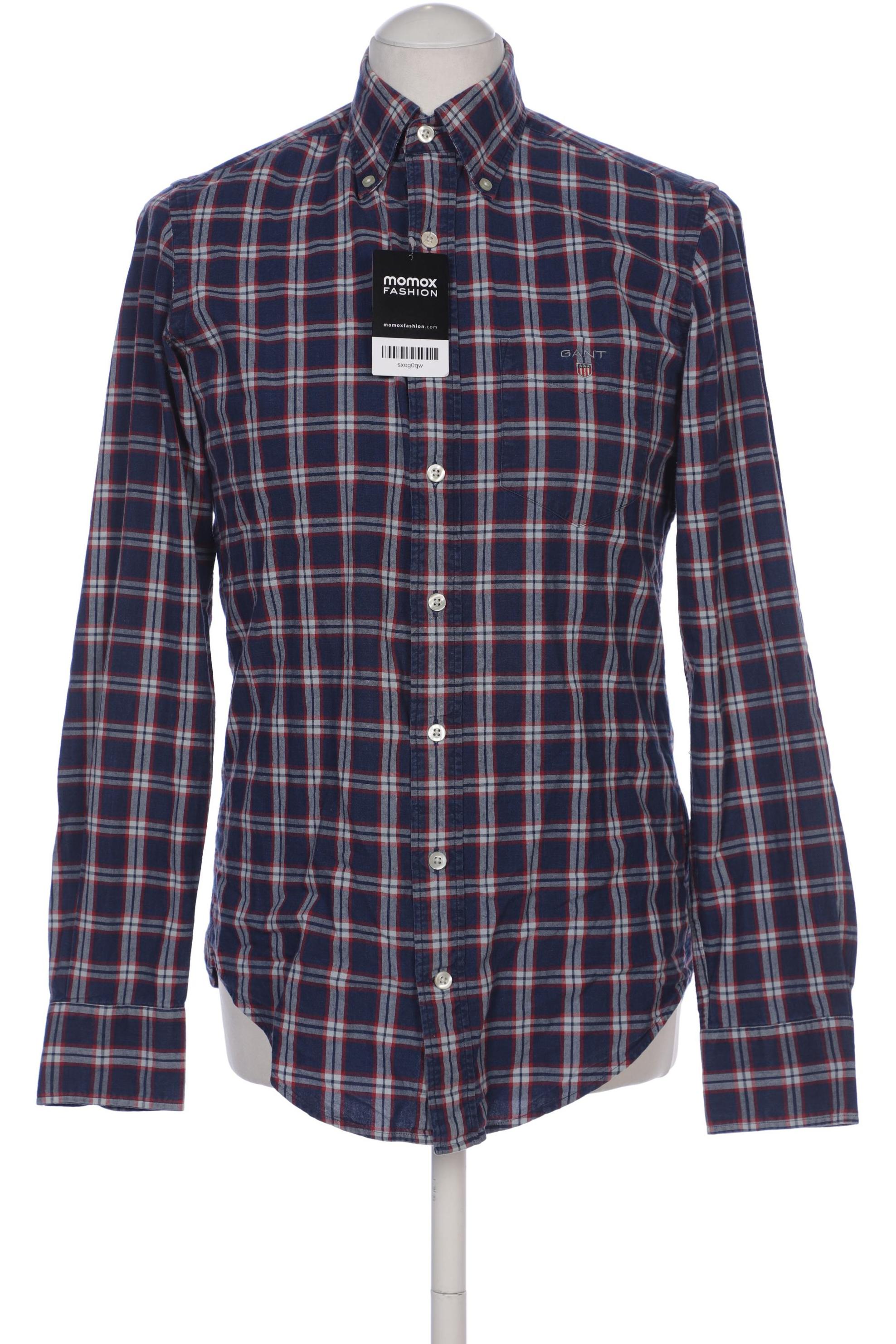 

Gant Herren Hemd, marineblau, Gr. 46