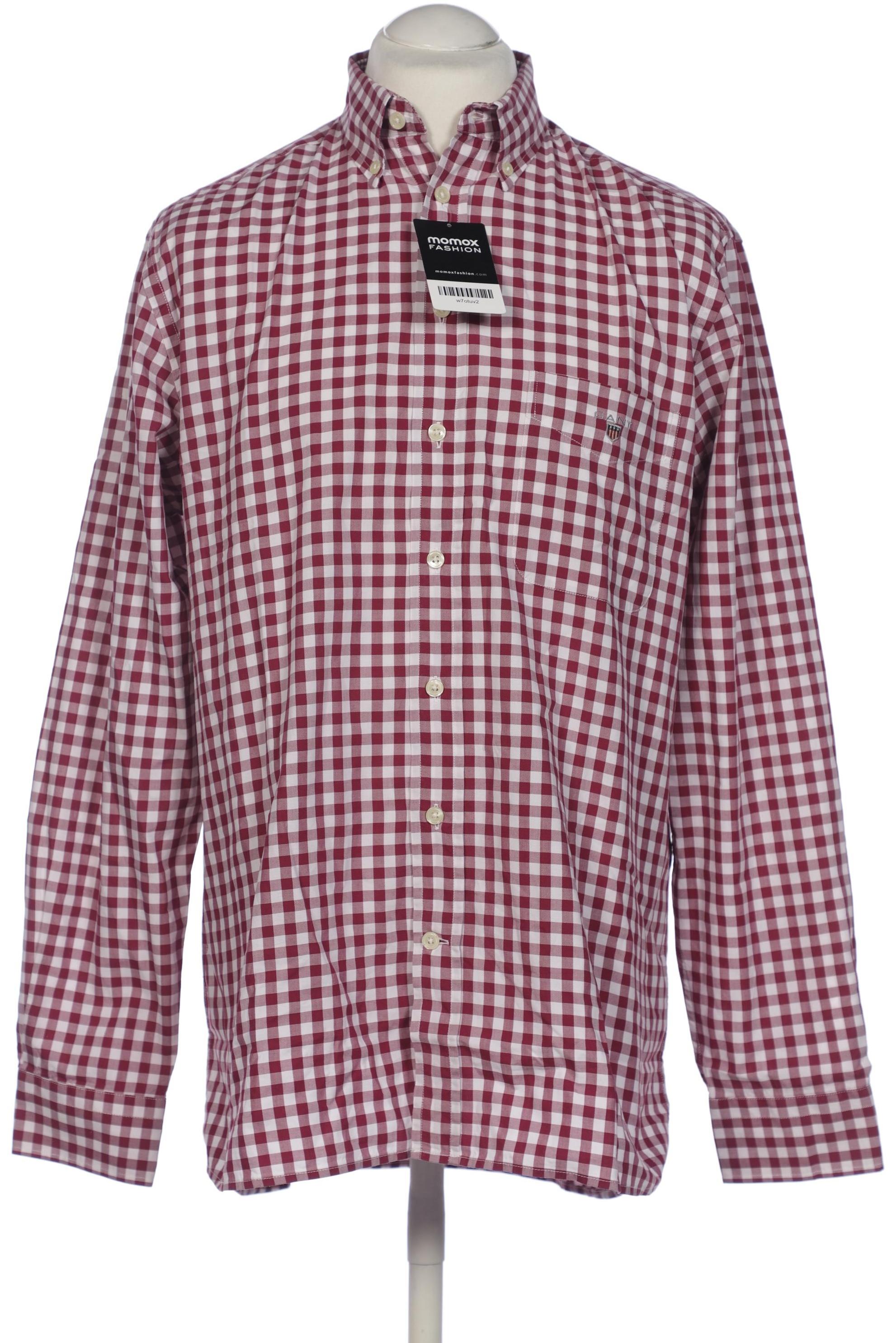 

Gant Herren Hemd, bordeaux, Gr. 48