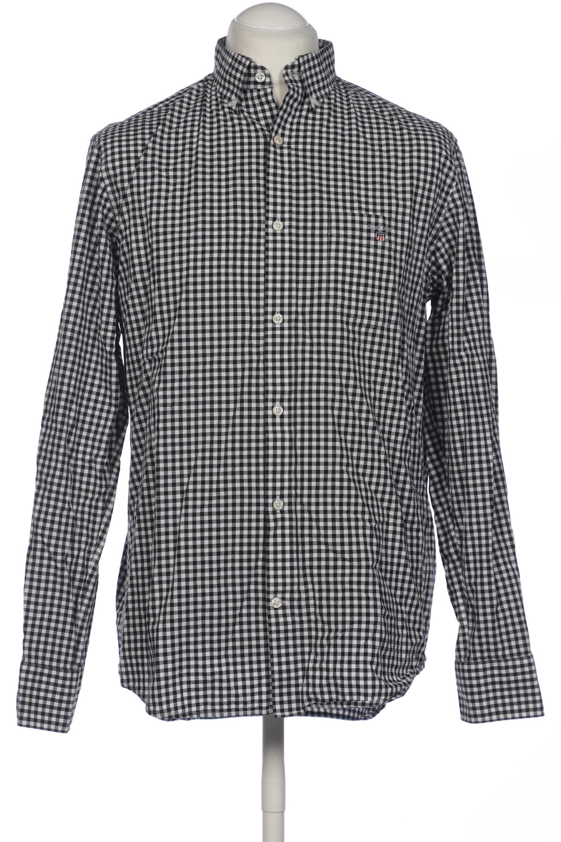 

Gant Herren Hemd, schwarz, Gr. 52