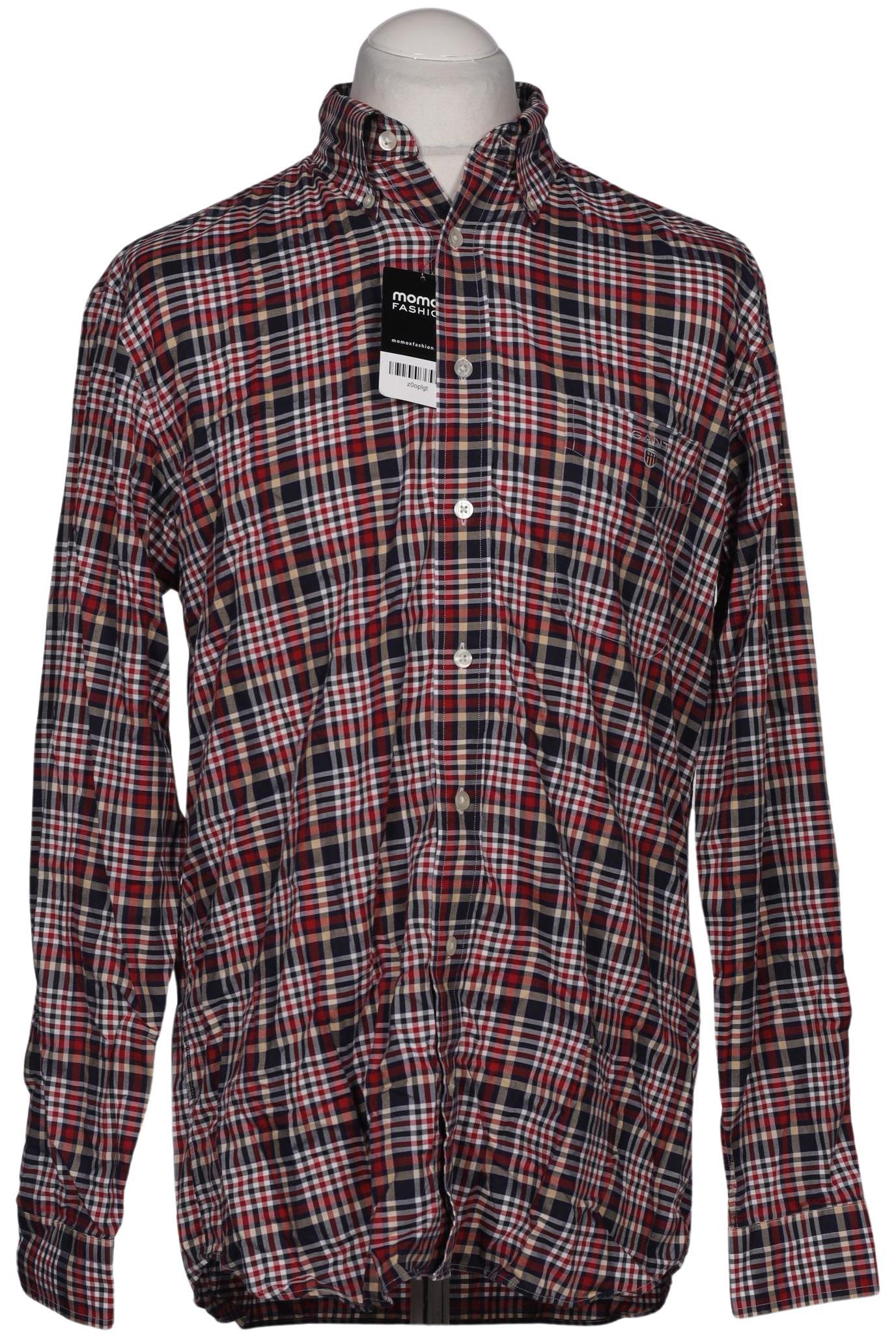 

Gant Herren Hemd, bordeaux, Gr. 48