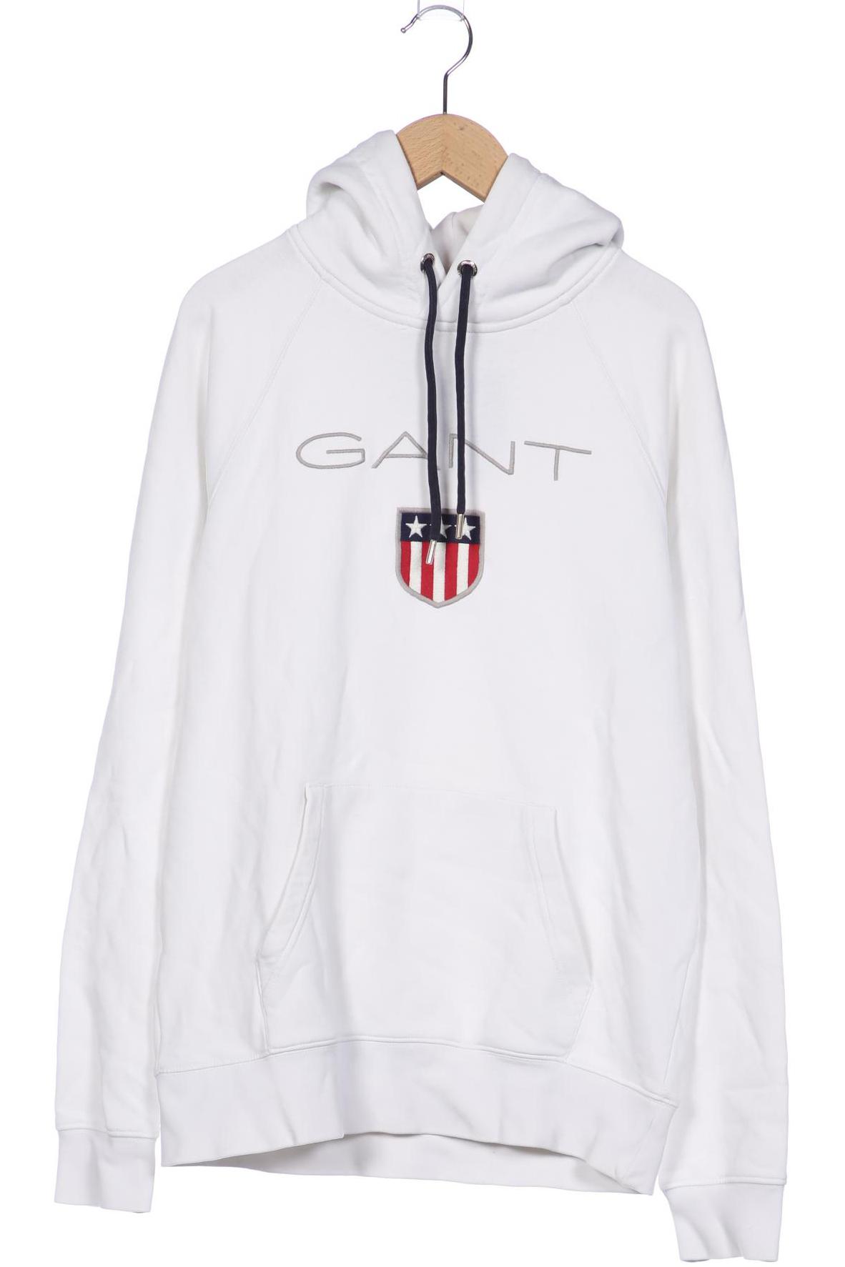 

Gant Herren Kapuzenpullover, weiß, Gr. 48
