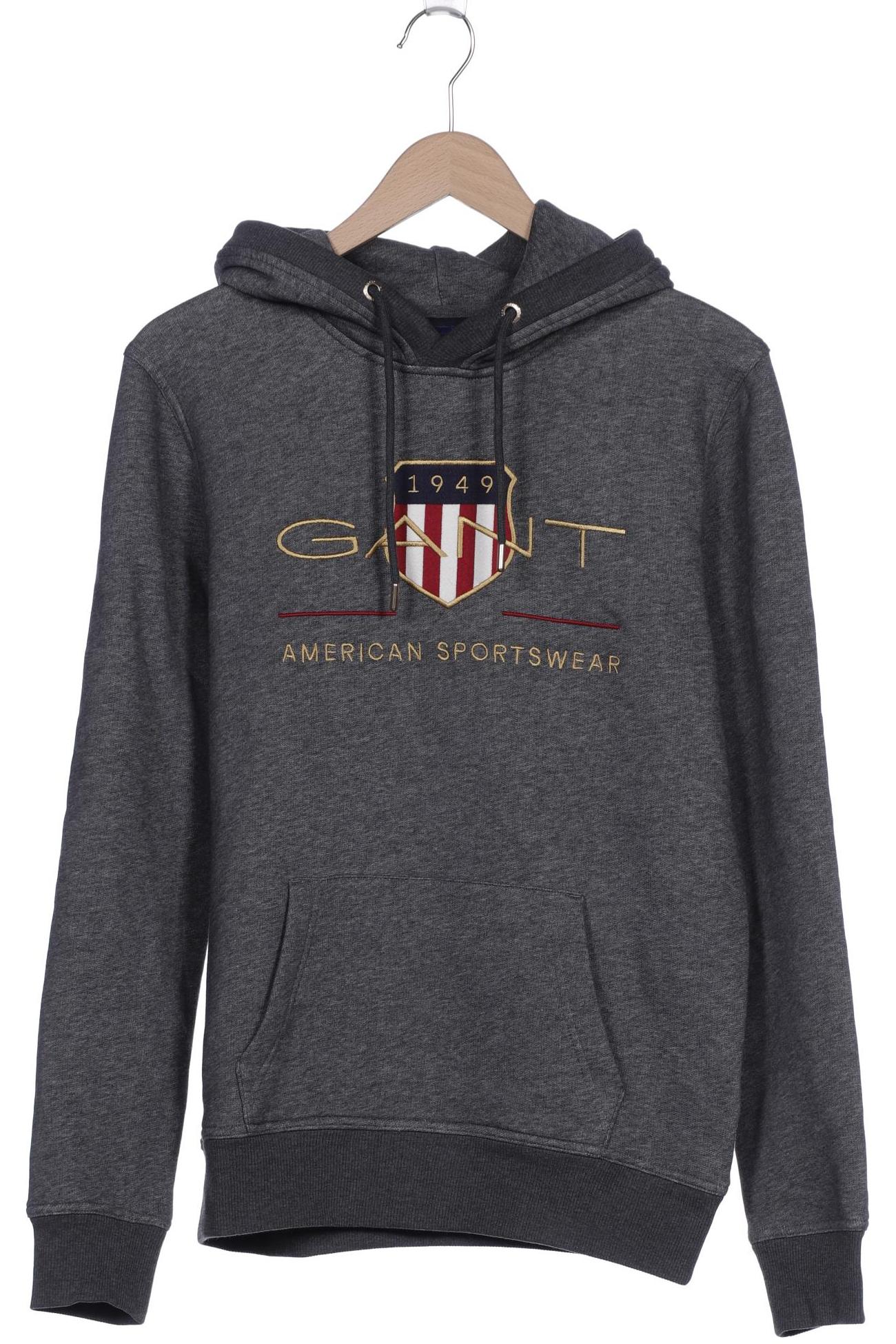 

GANT Herren Kapuzenpullover, grau