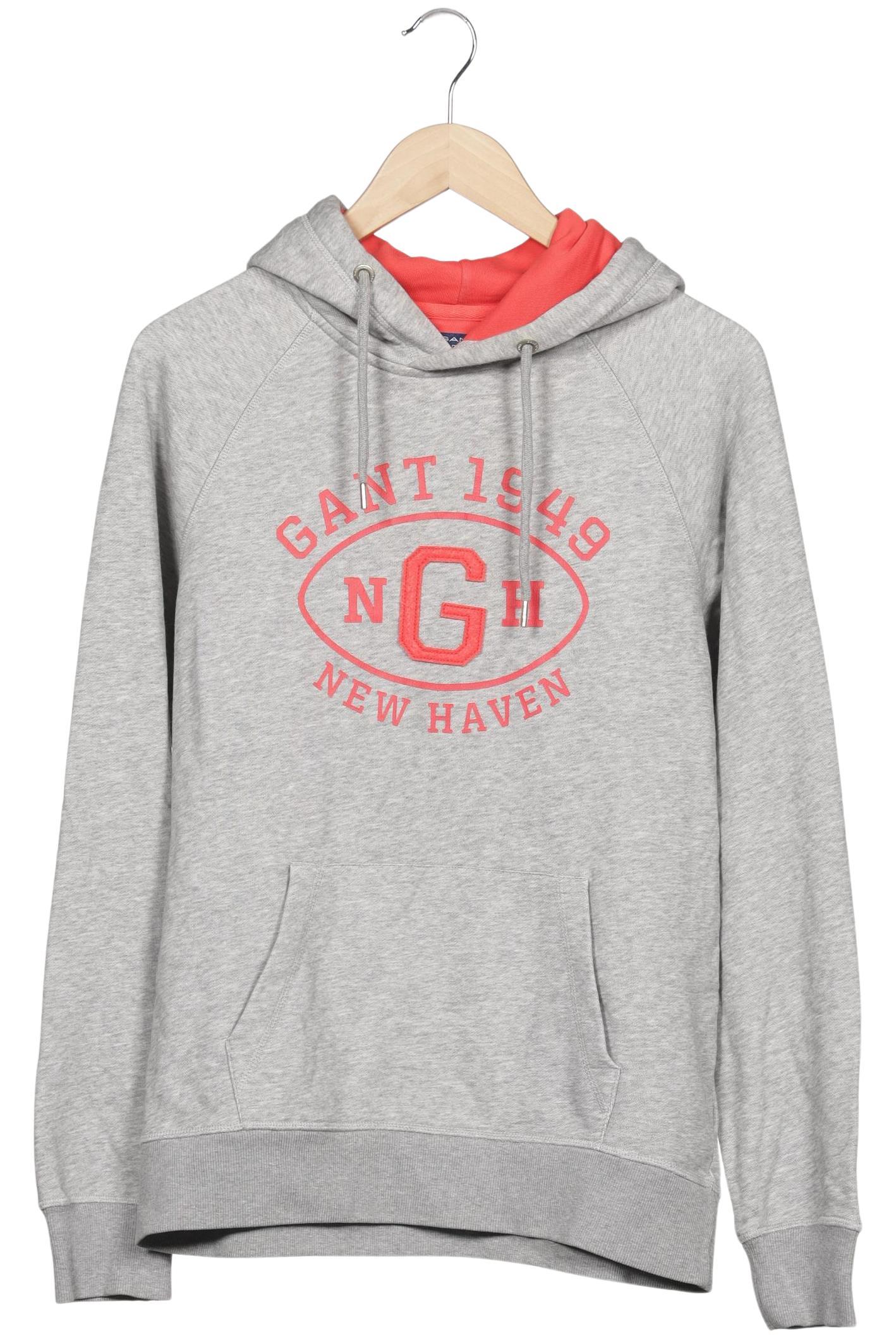 

Gant Herren Kapuzenpullover, grau, Gr. 52