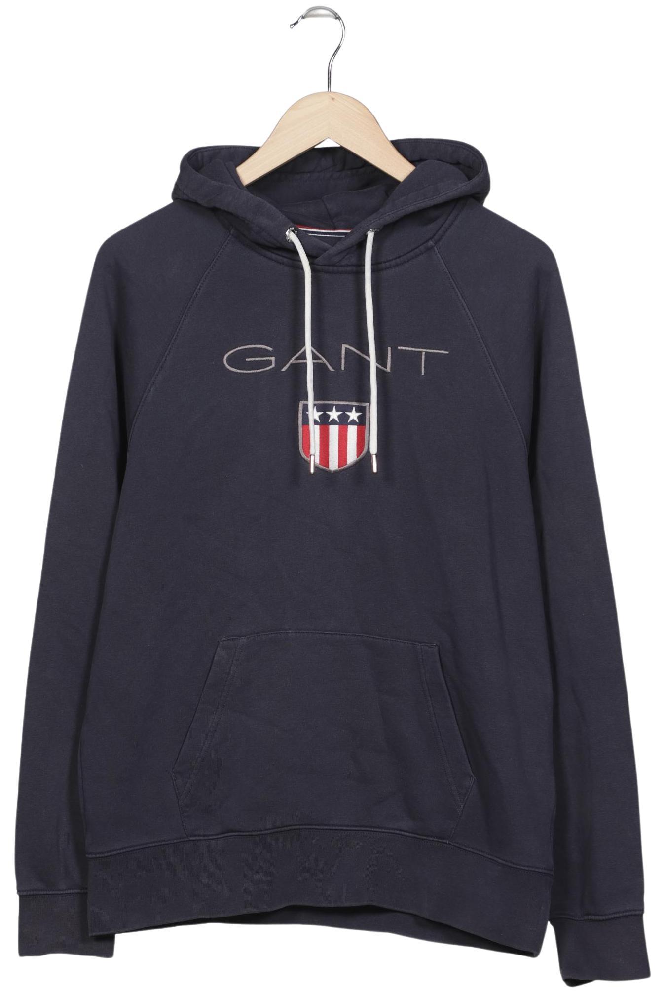 

Gant Herren Kapuzenpullover, marineblau, Gr. 52