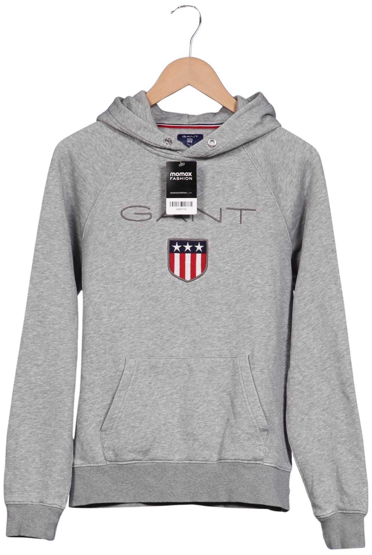 

Gant Herren Kapuzenpullover, grau, Gr. 48