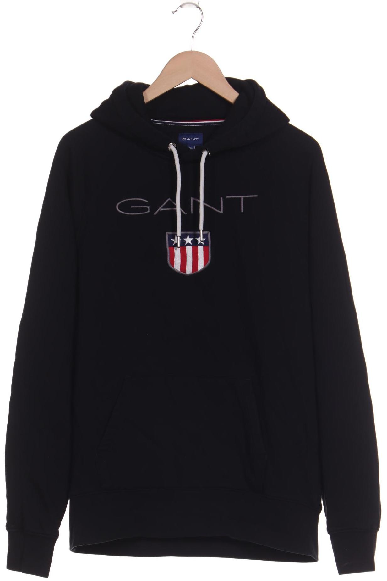 

Gant Herren Kapuzenpullover, schwarz, Gr. 56