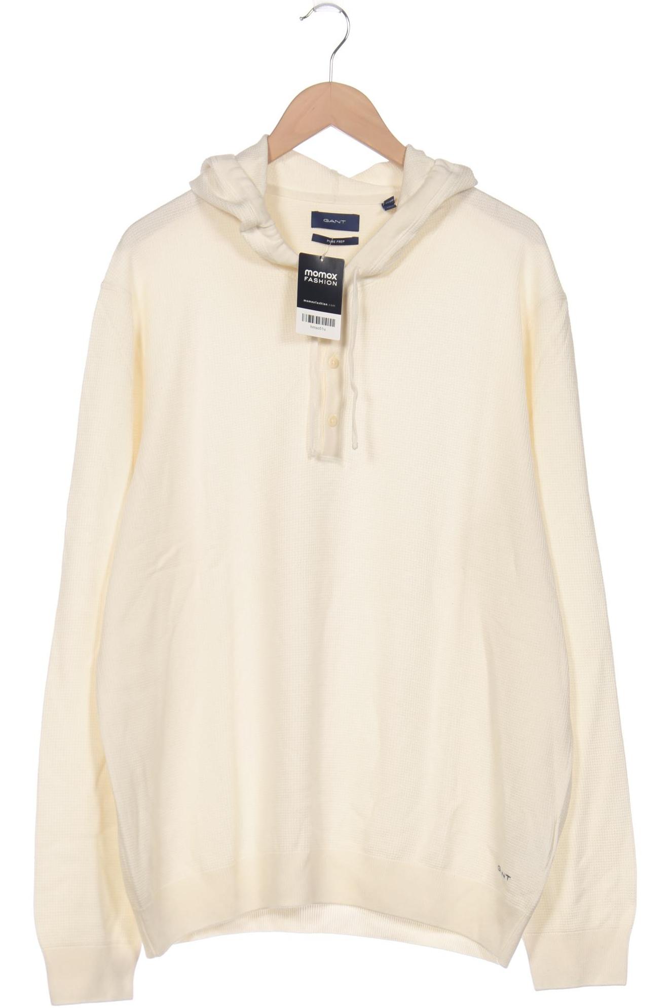 

Gant Herren Kapuzenpullover, cremeweiß, Gr. 58