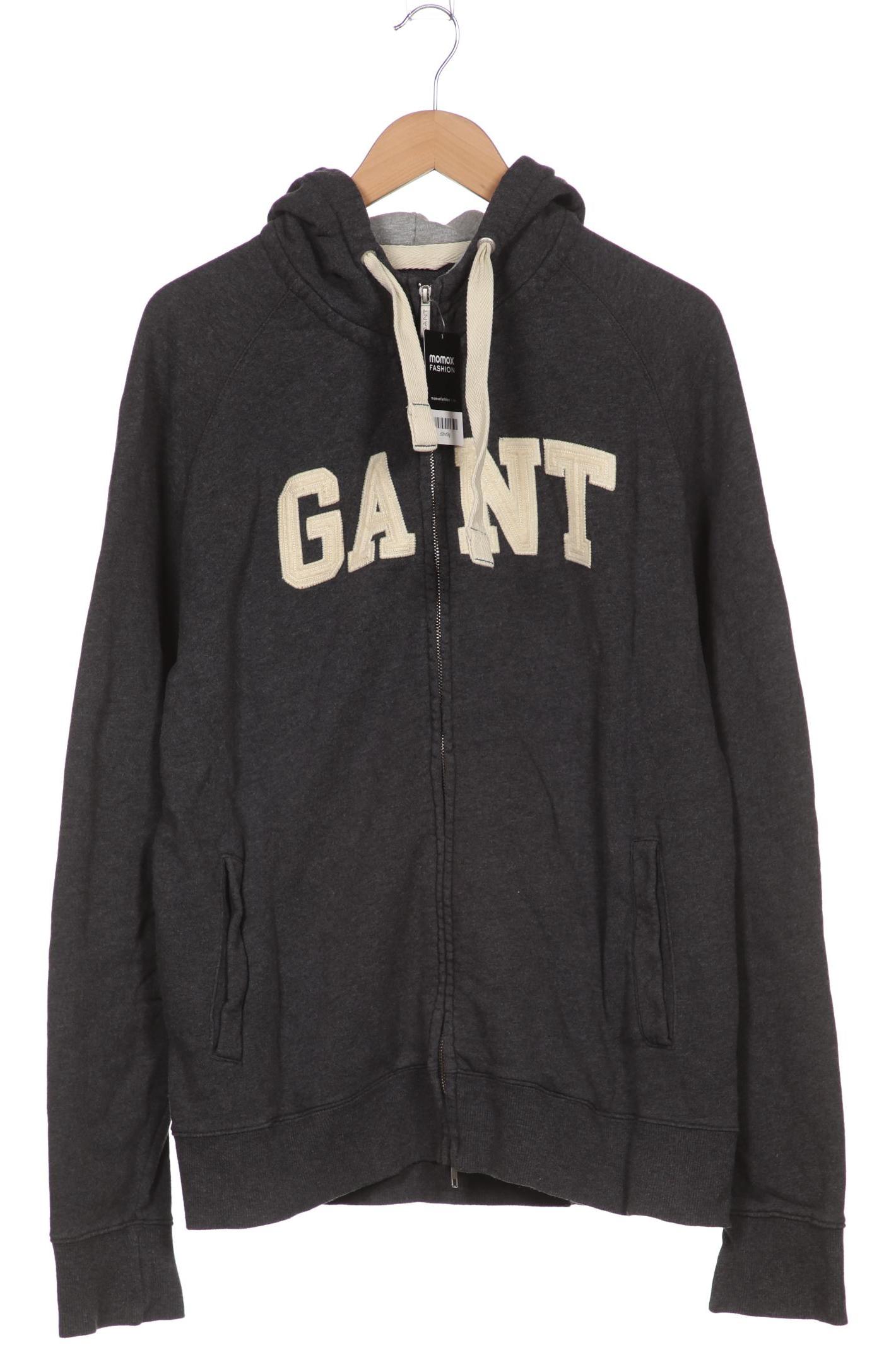 

Gant Herren Kapuzenpullover, grau, Gr. 58