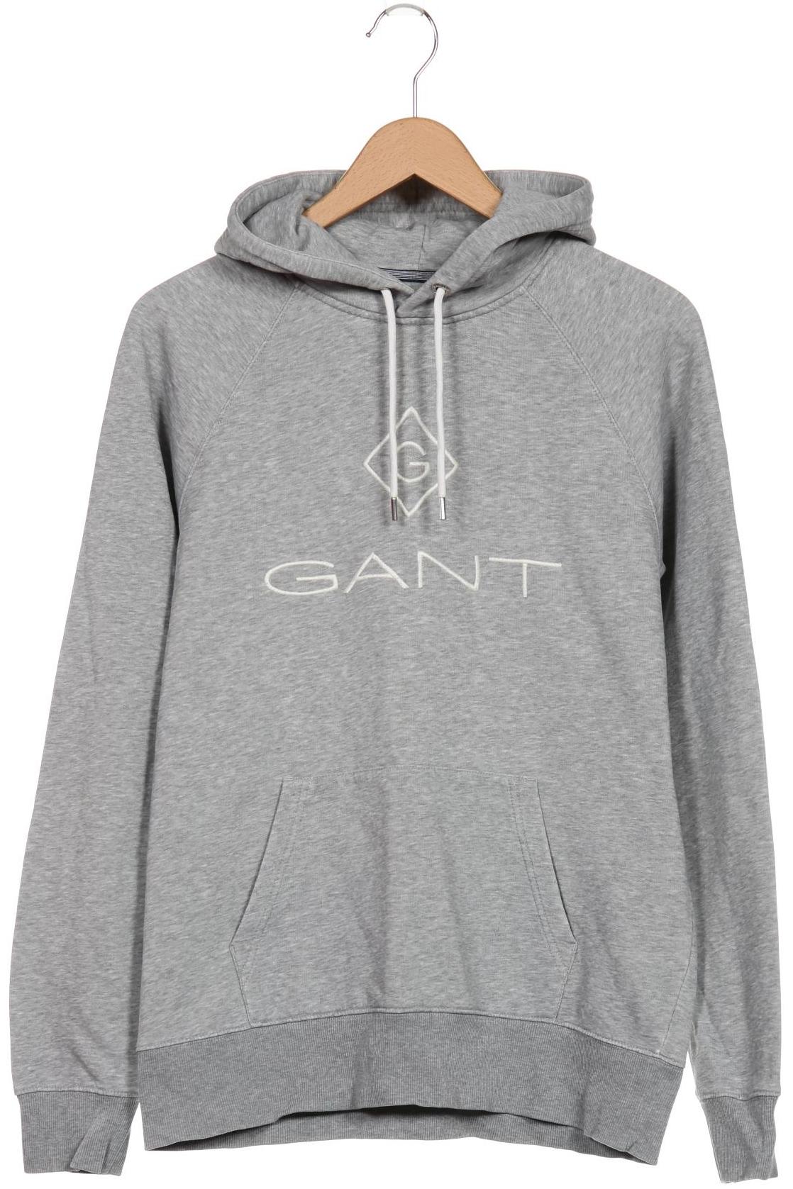 

Gant Herren Kapuzenpullover, grau, Gr. 52