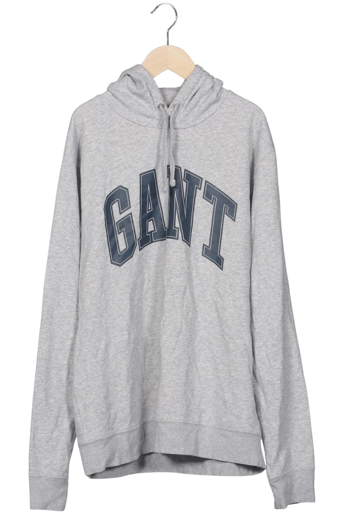 

Gant Herren Kapuzenpullover, grau, Gr. 56