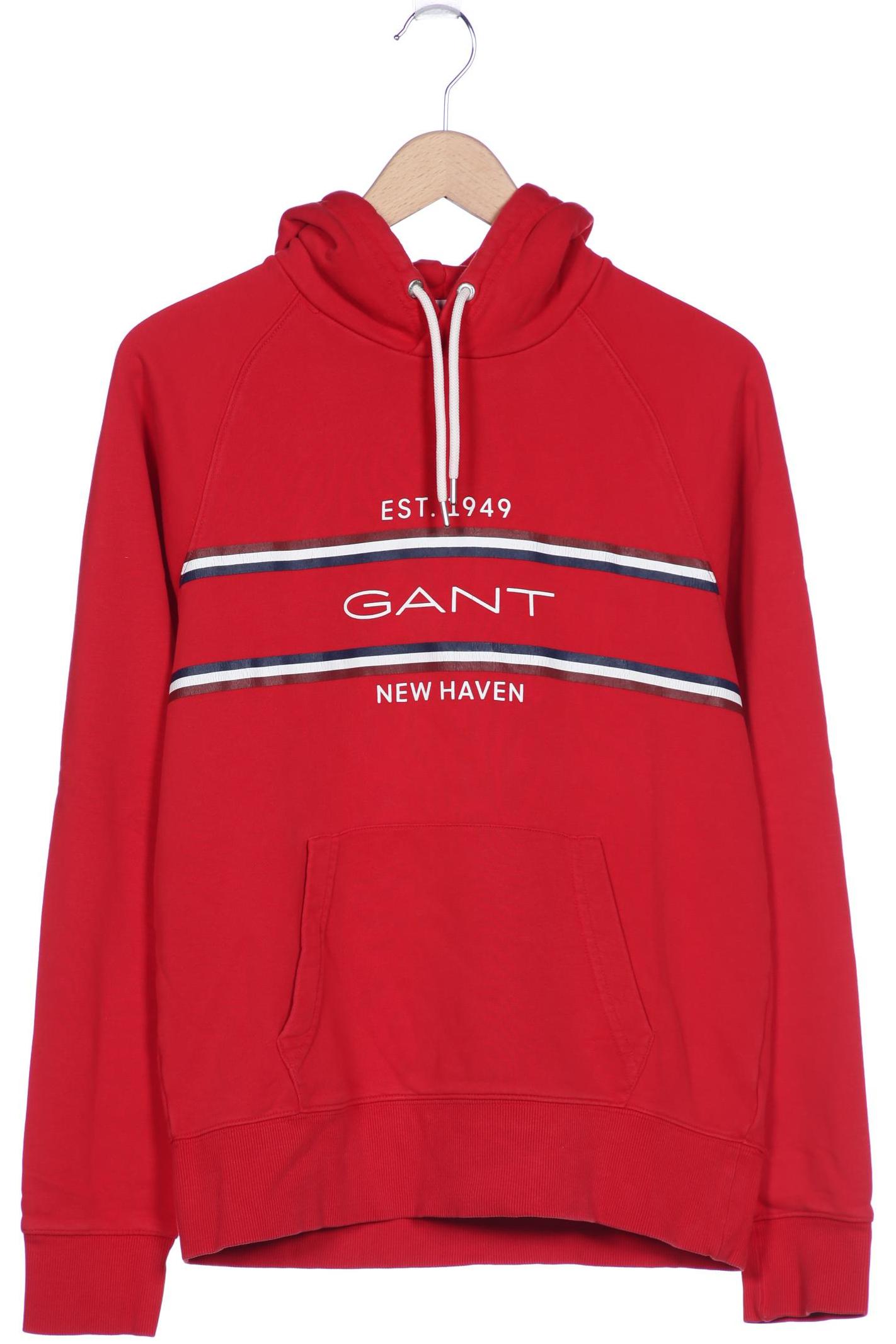 

Gant Herren Kapuzenpullover, rot, Gr. 48
