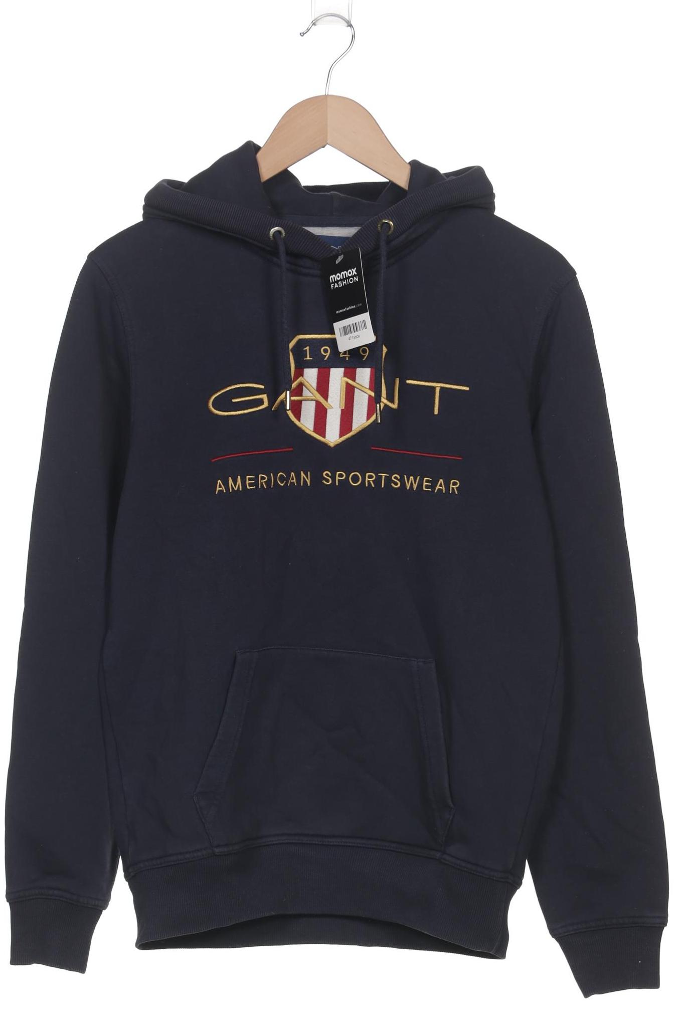 

Gant Herren Kapuzenpullover, marineblau, Gr. 46