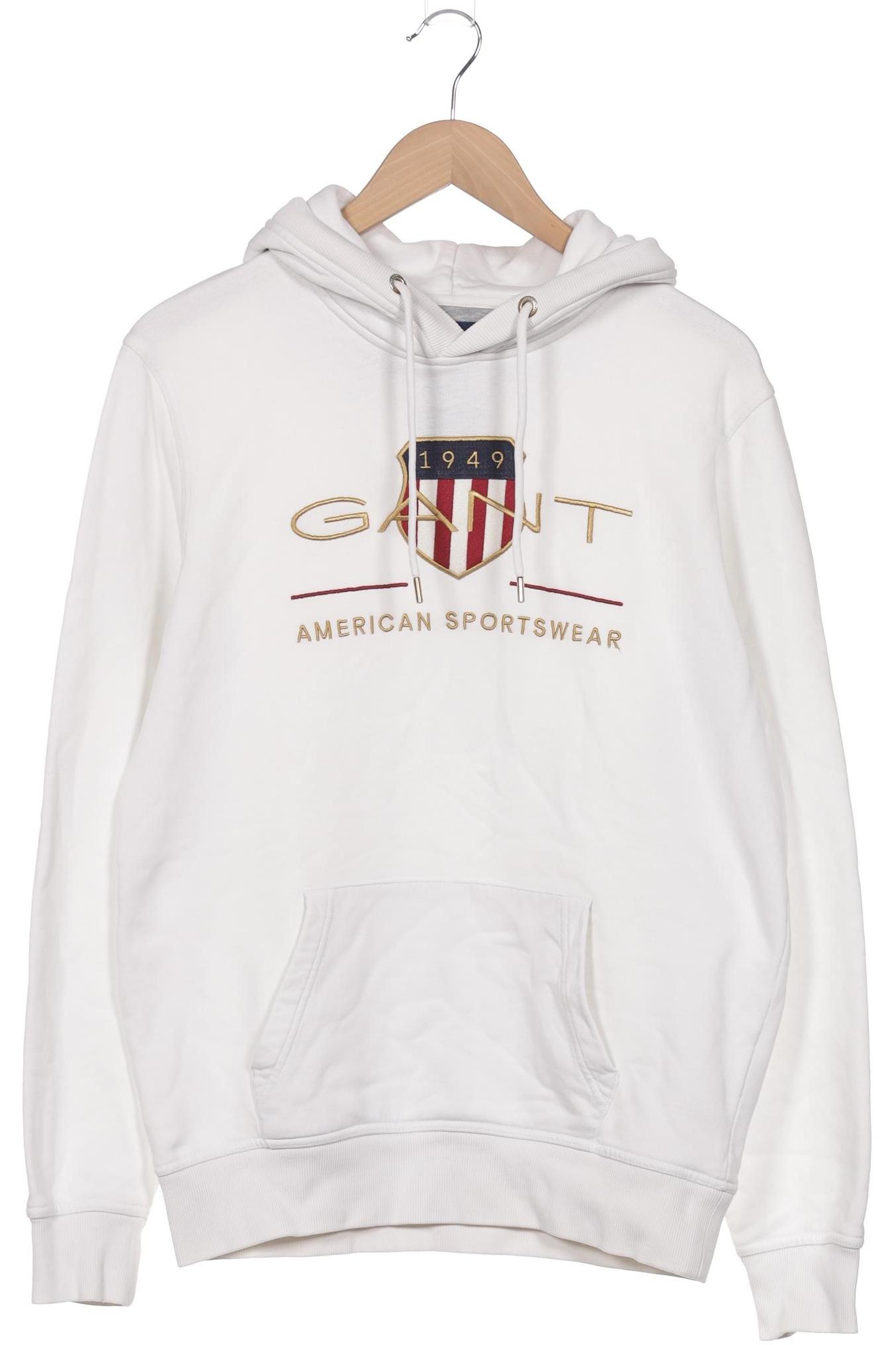 

Gant Herren Kapuzenpullover, weiß, Gr. 48