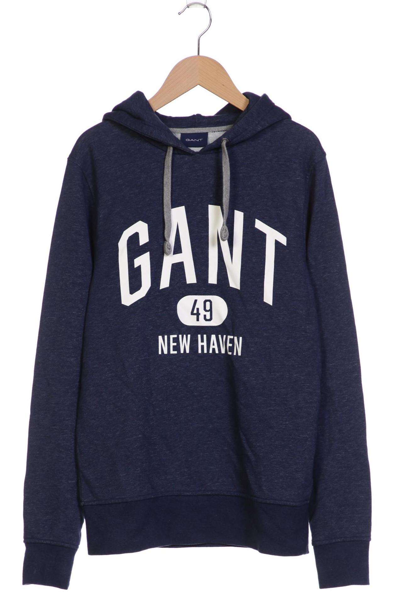 

Gant Herren Kapuzenpullover, marineblau, Gr. 46