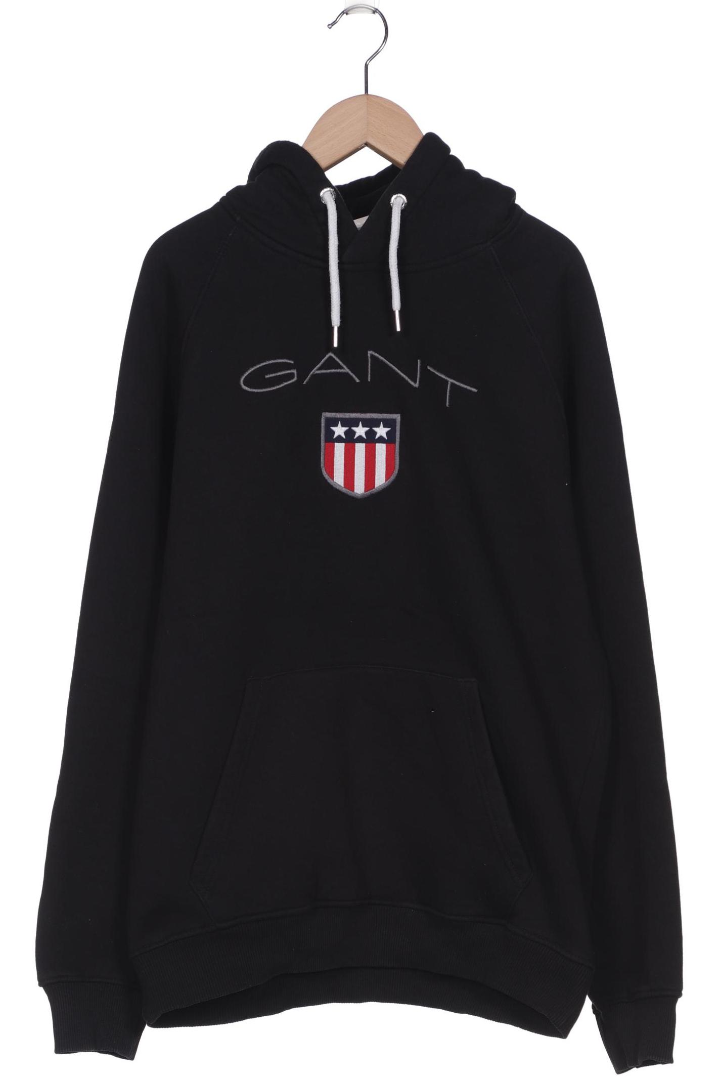 

GANT Herren Kapuzenpullover, schwarz